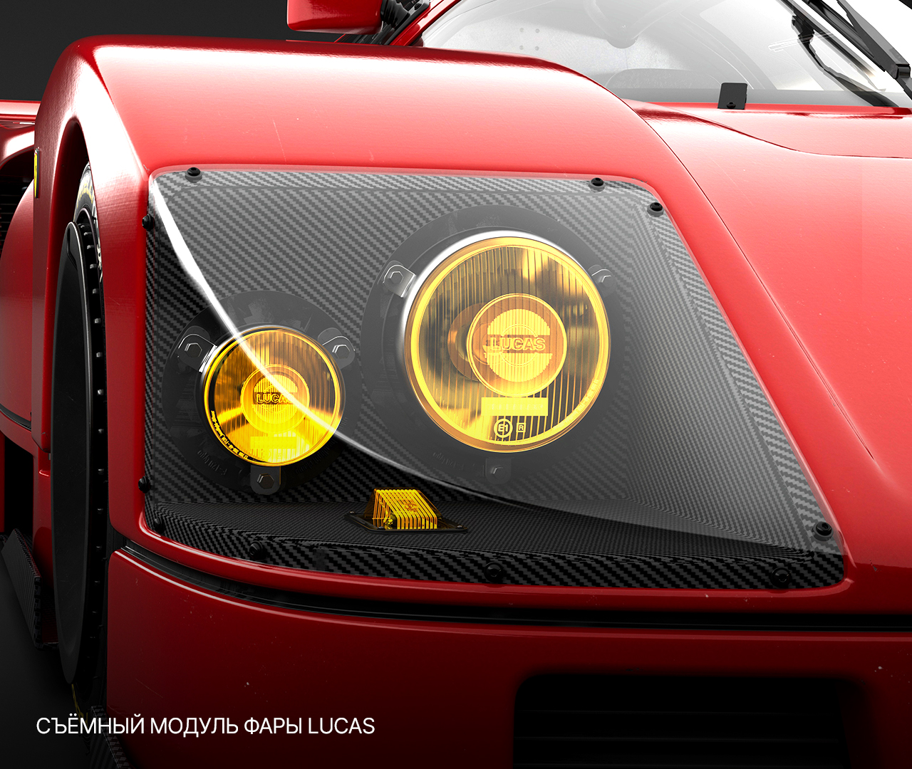 FERRARI F40C EVOLUZIONE — Изображение №5 — 3D, Промдизайн на Dprofile