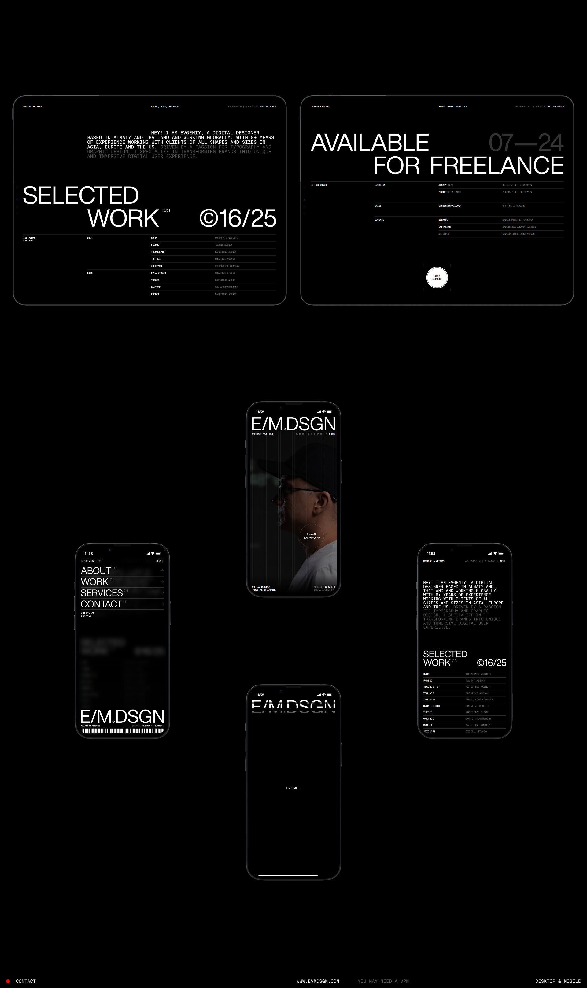 EVM®DSGN — Изображение №11 — Интерфейсы на Dprofile