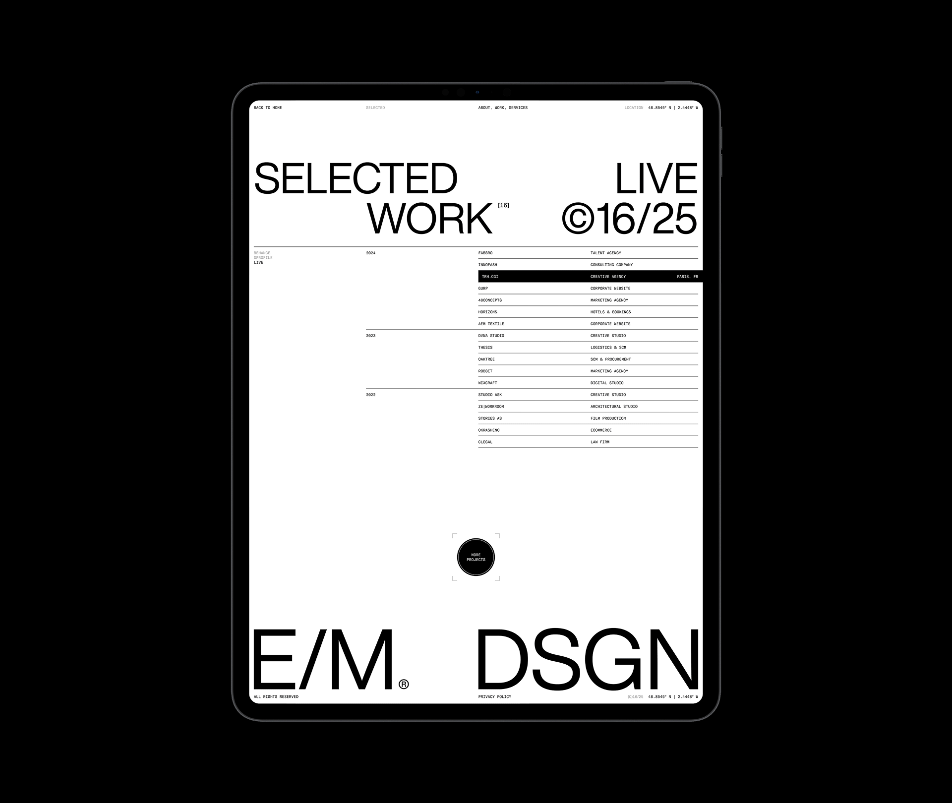EVM®DSGN — Изображение №14 — Интерфейсы на Dprofile
