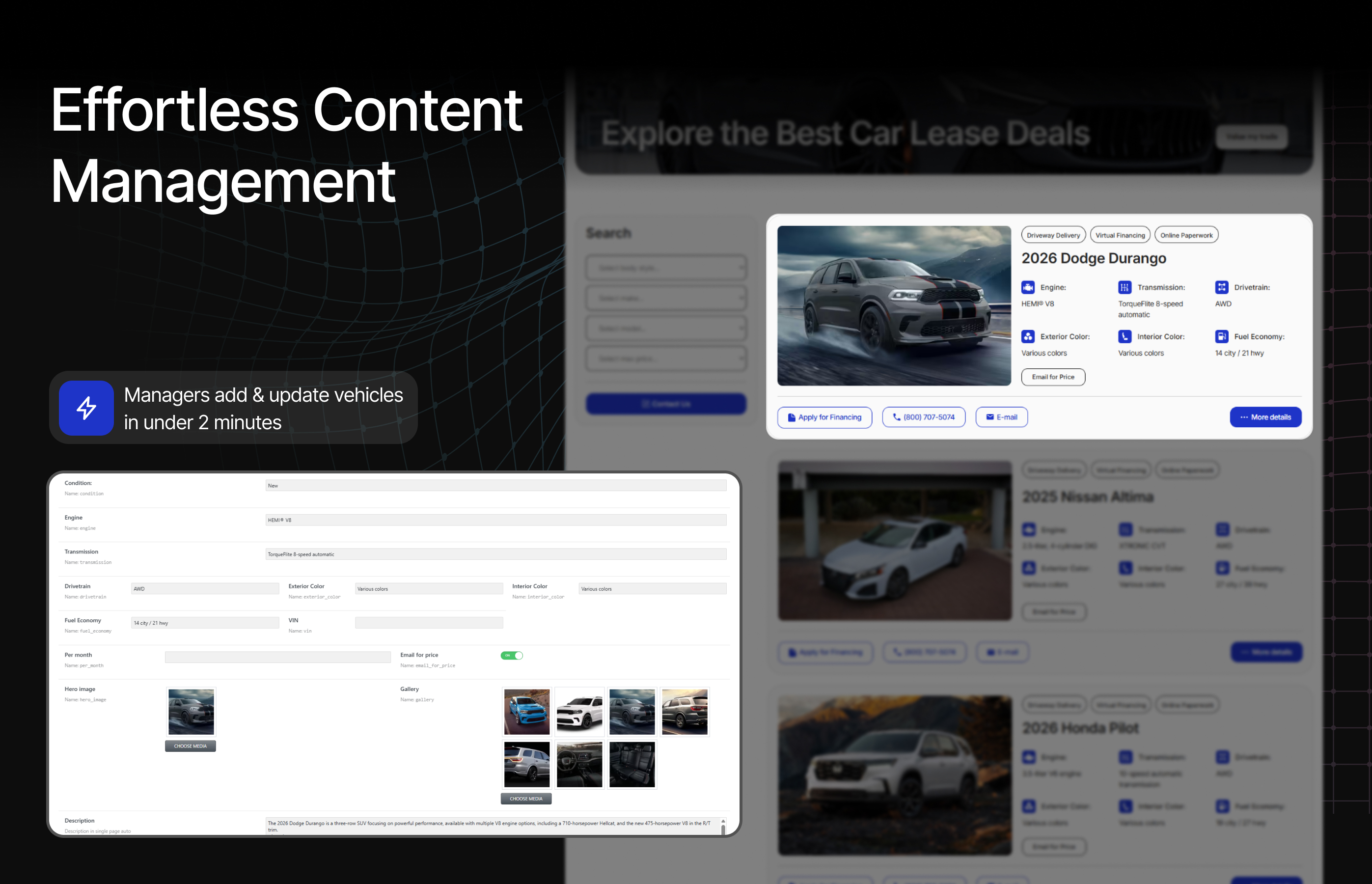 Diamante Leasing | Website Redesign 2025 — Изображение №5 — Интерфейсы на Dprofile