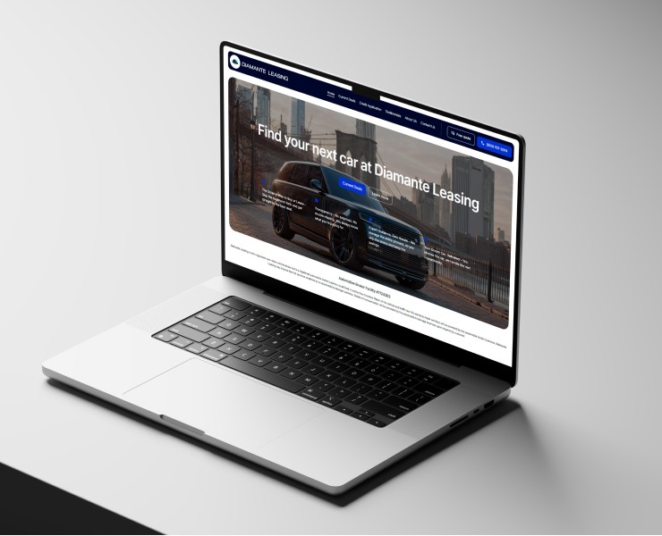 Diamante Leasing | Website Redesign 2025 на Dprofile