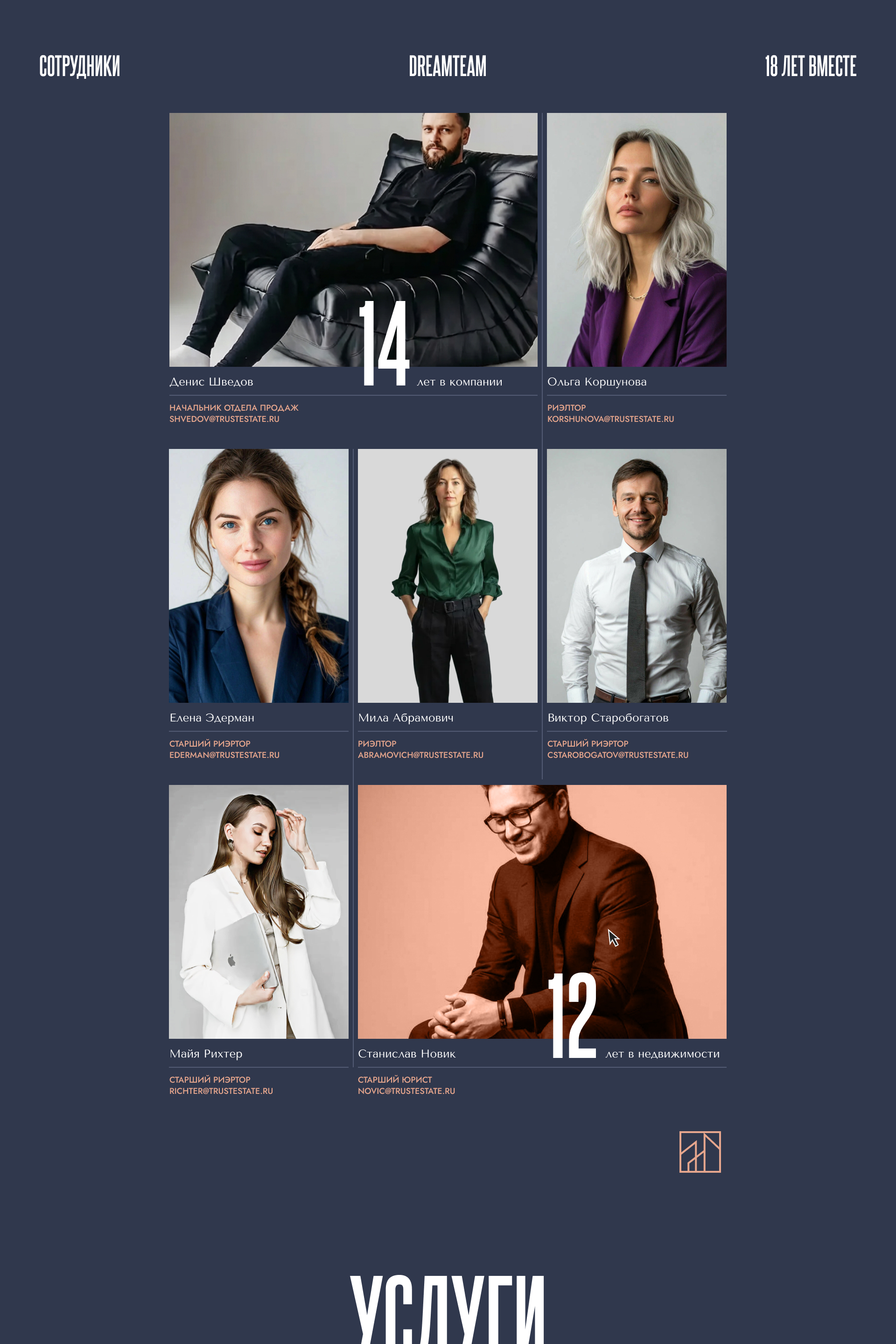 TRUST REAL ESTATE. Продажа/аренда элитной недвижимости — Изображение №23 — Интерфейсы на Dprofile