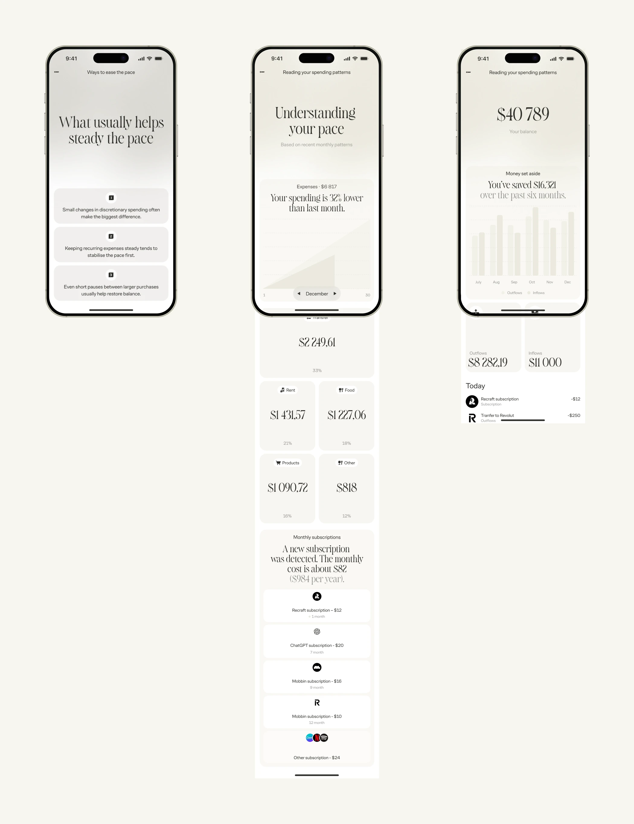 Calm — Изображение №13 — Интерфейсы, Брендинг на Dprofile