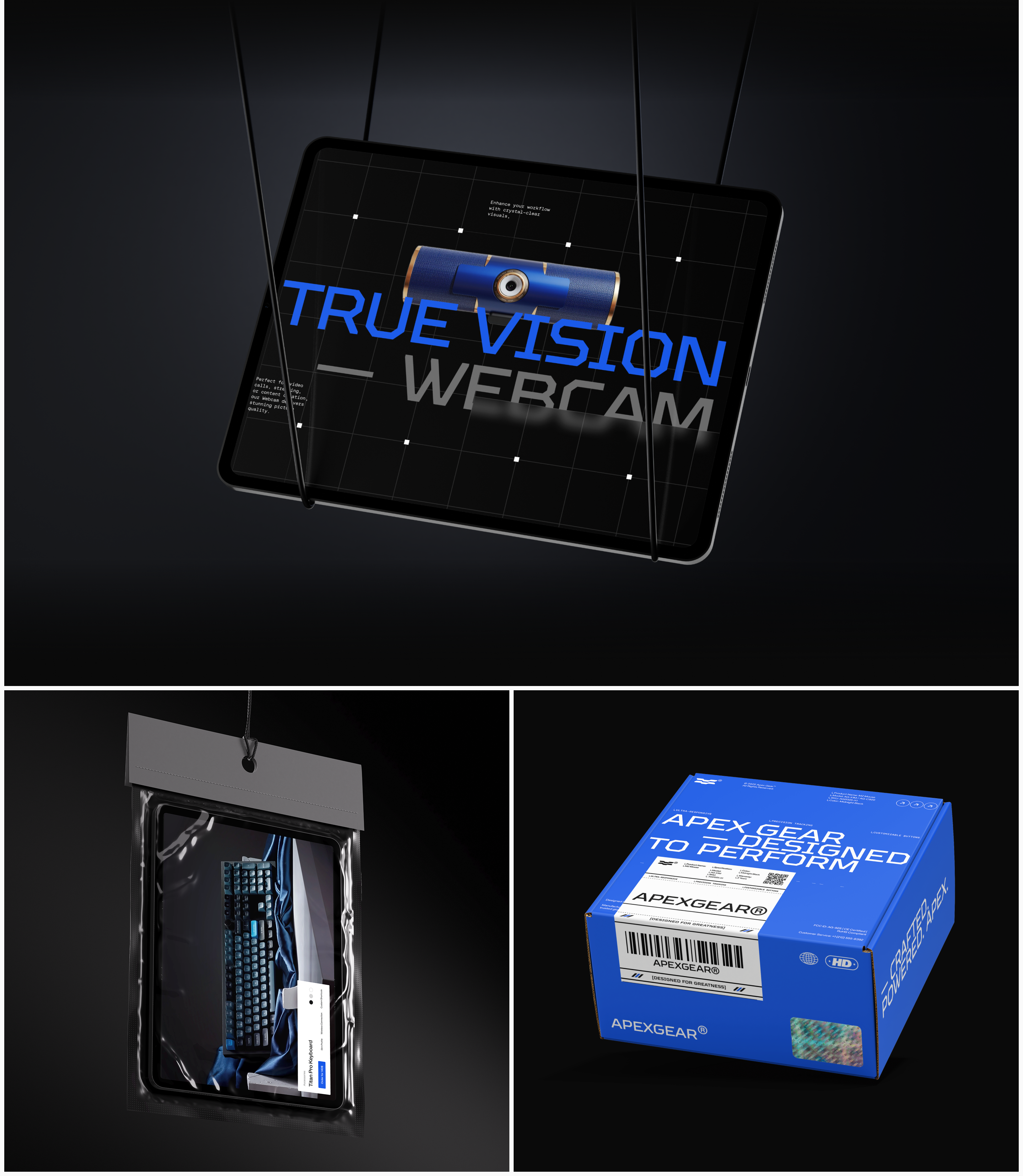 E-Commerce UI/UX for ApexGear Tech Store — Изображение №12 — Интерфейсы, Брендинг на Dprofile