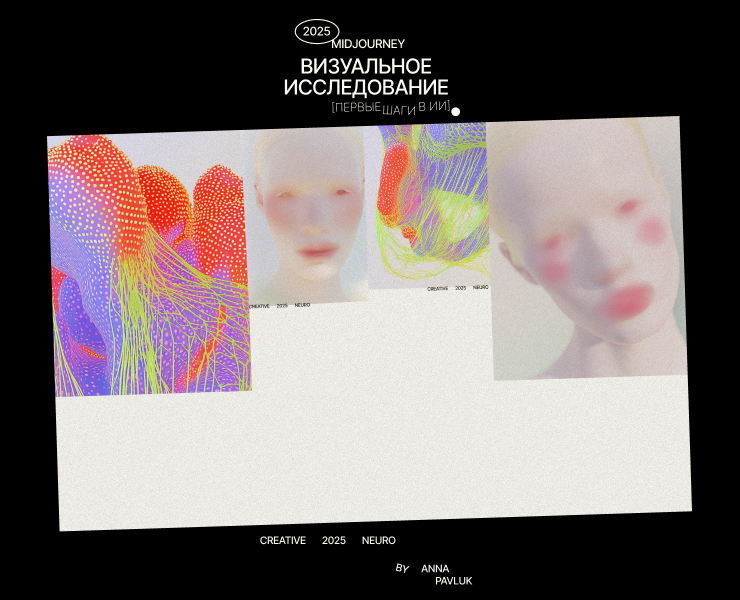 Визуальное исследование "Эволюция замысла" на Dprofile