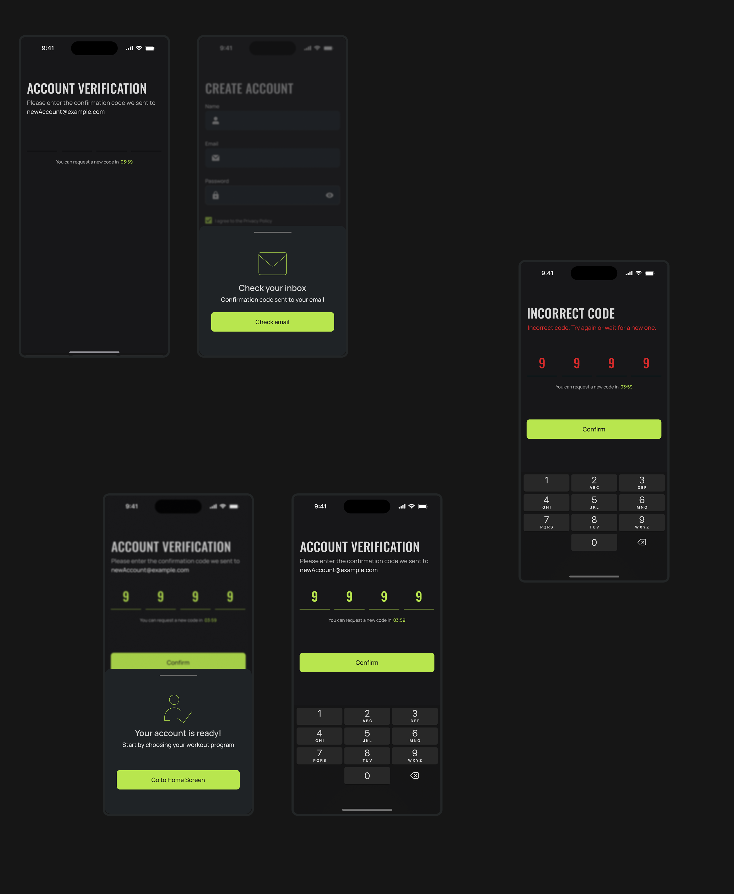 Fitness Mobile App — Изображение №6 — Интерфейсы на Dprofile