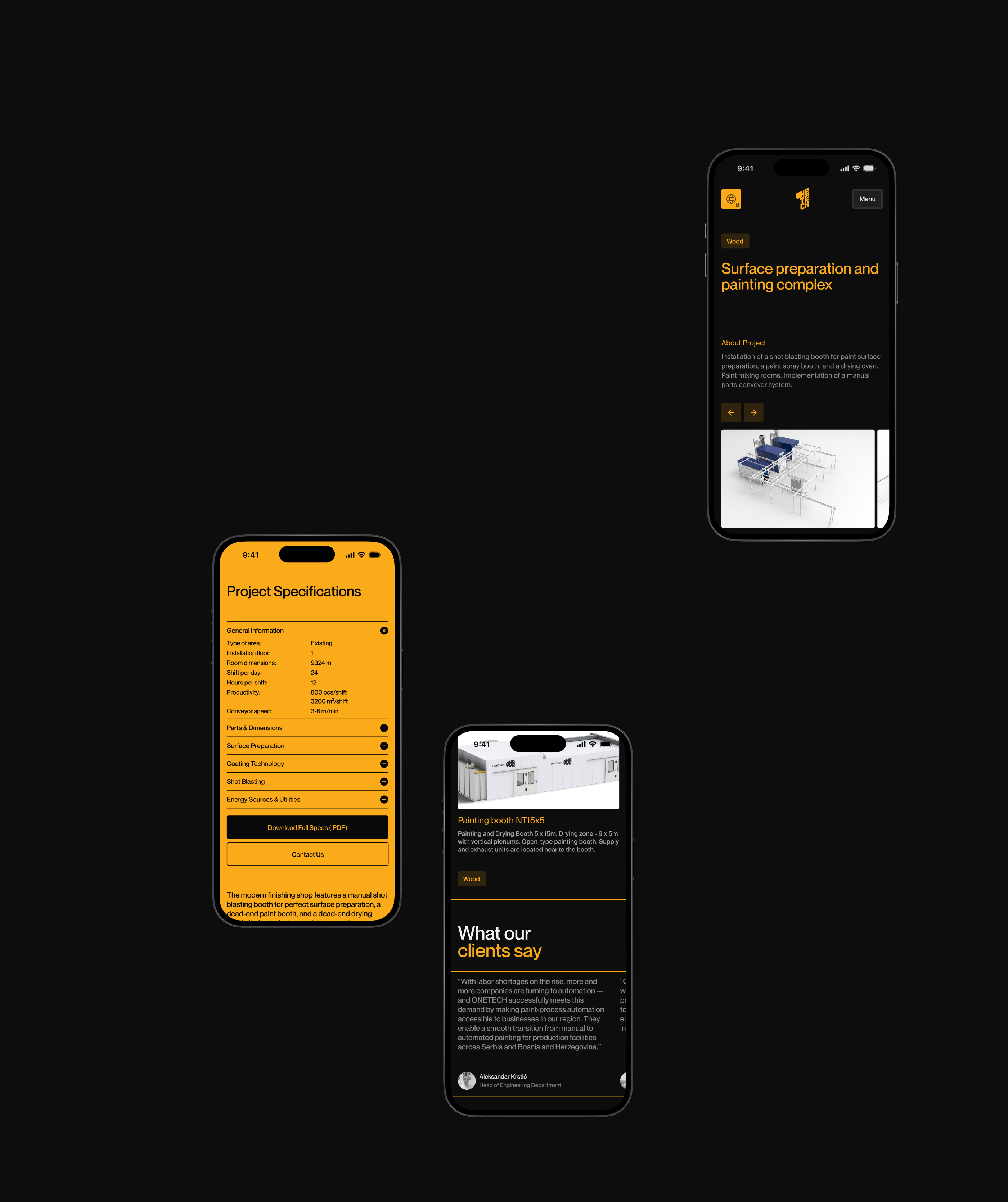OneTech — Изображение №7 — Интерфейсы, Анимация на Dprofile