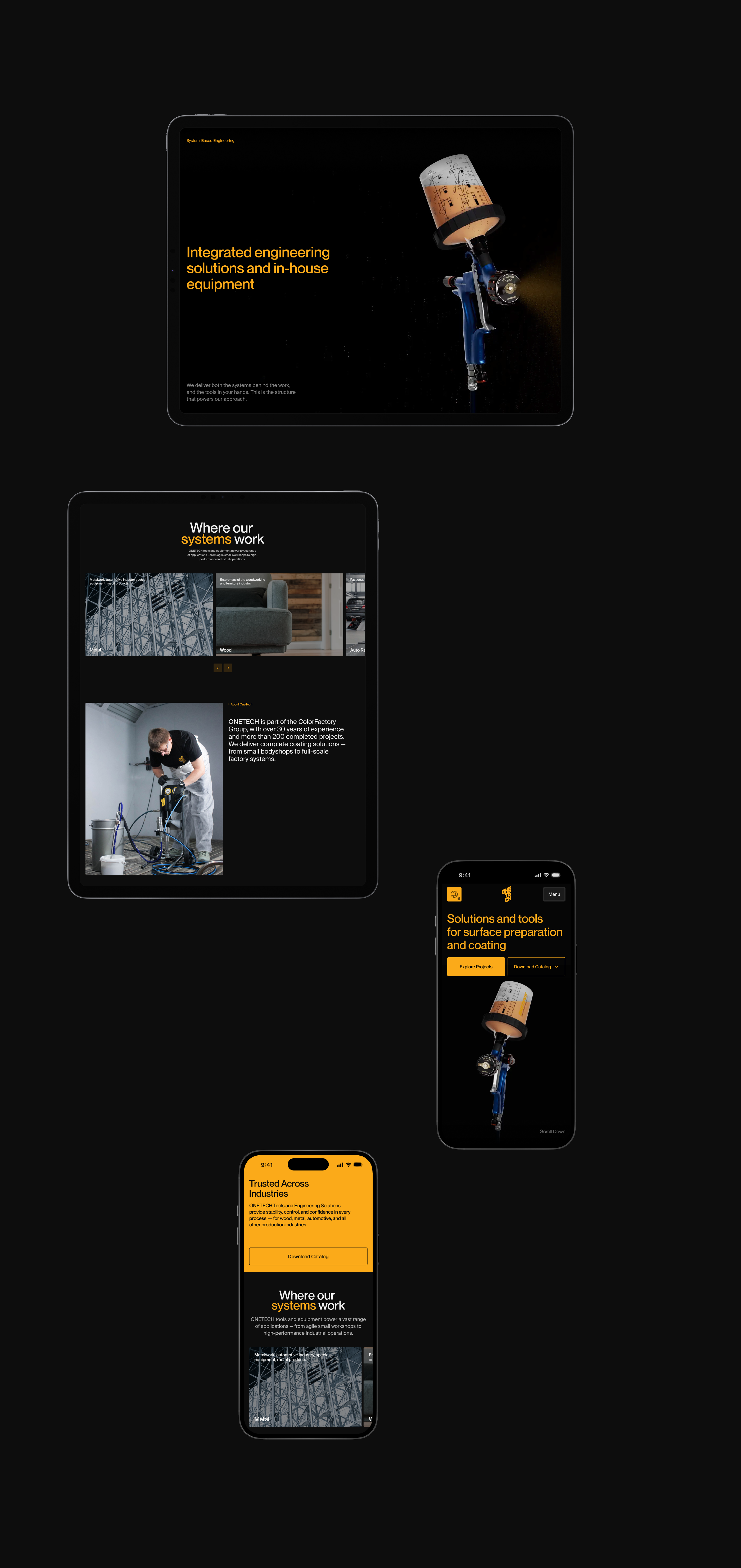 OneTech — Изображение №2 — Интерфейсы, Анимация на Dprofile