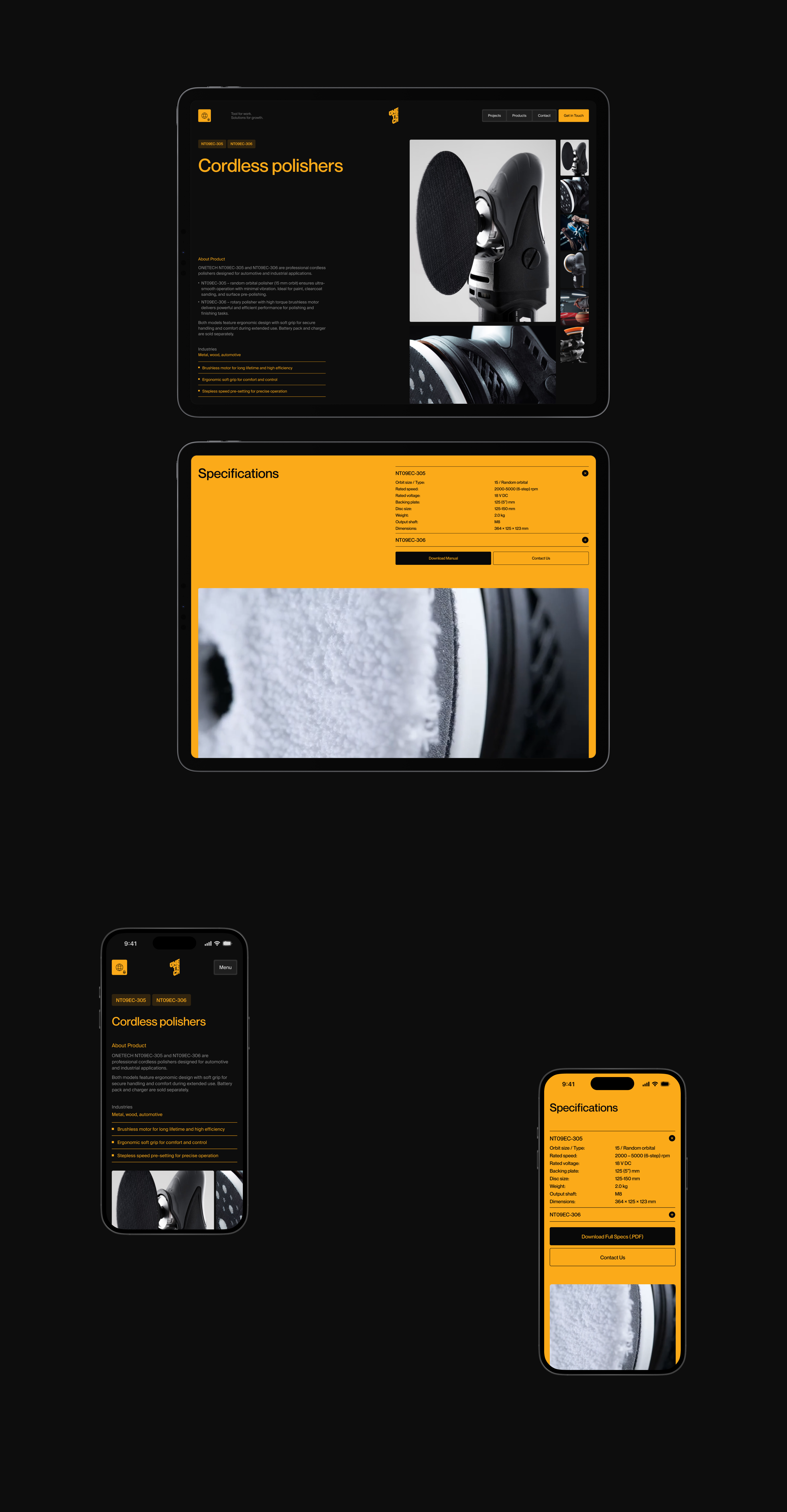 OneTech — Изображение №10 — Интерфейсы, Анимация на Dprofile