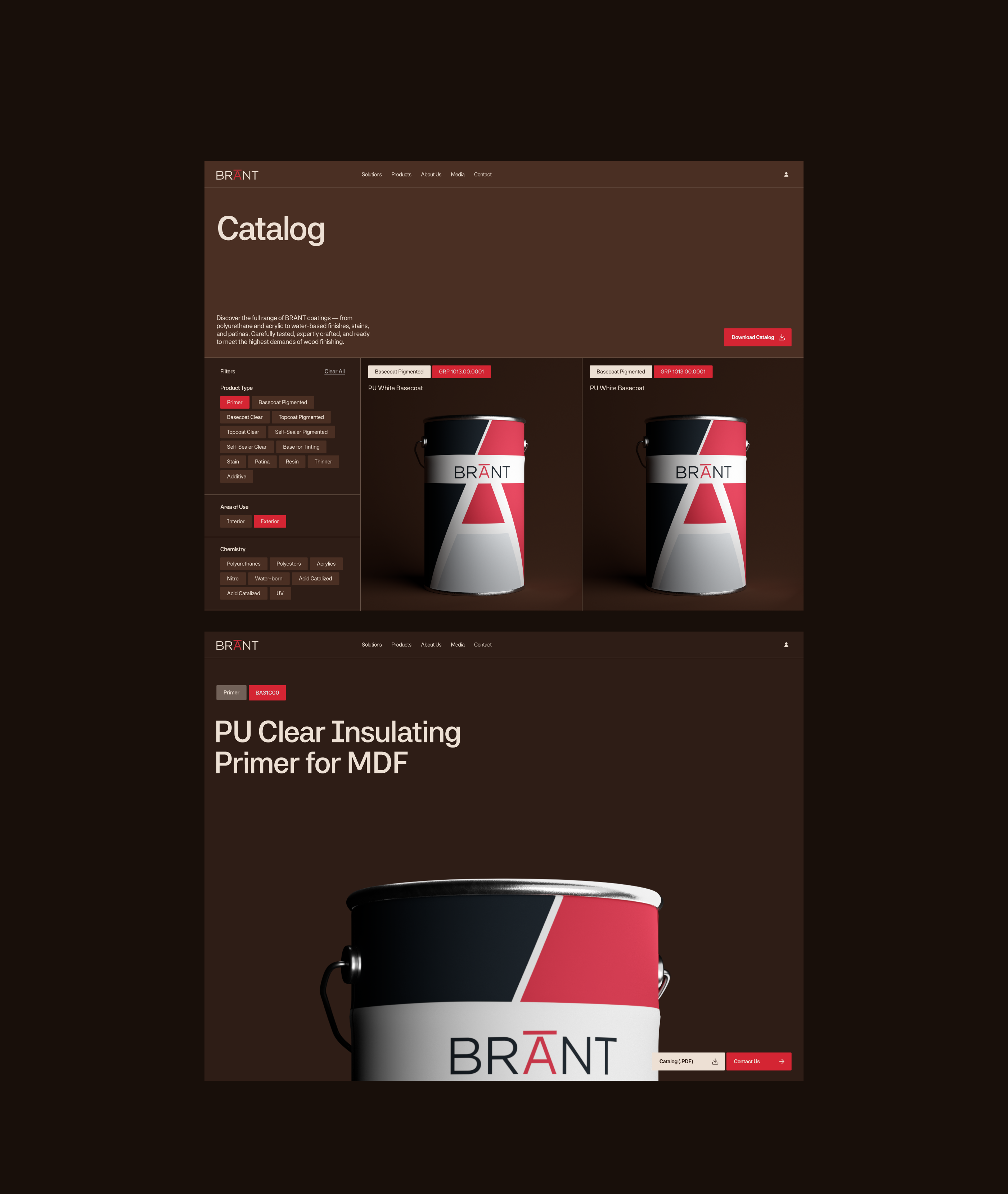 BRANT — Изображение №5 — Интерфейсы, 3D на Dprofile