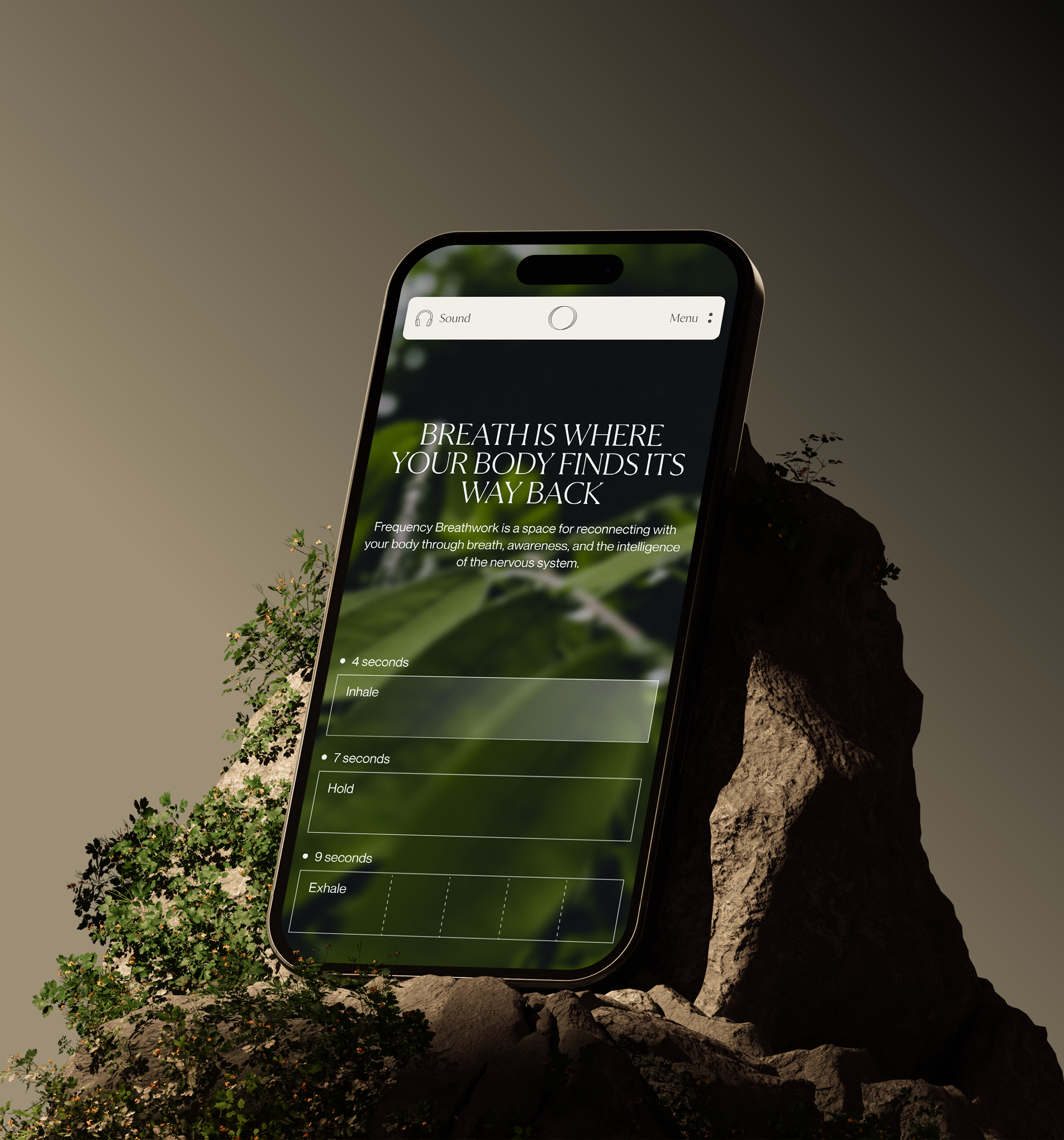 Frequency Breathwork — Изображение №9 — Интерфейсы, Анимация на Dprofile