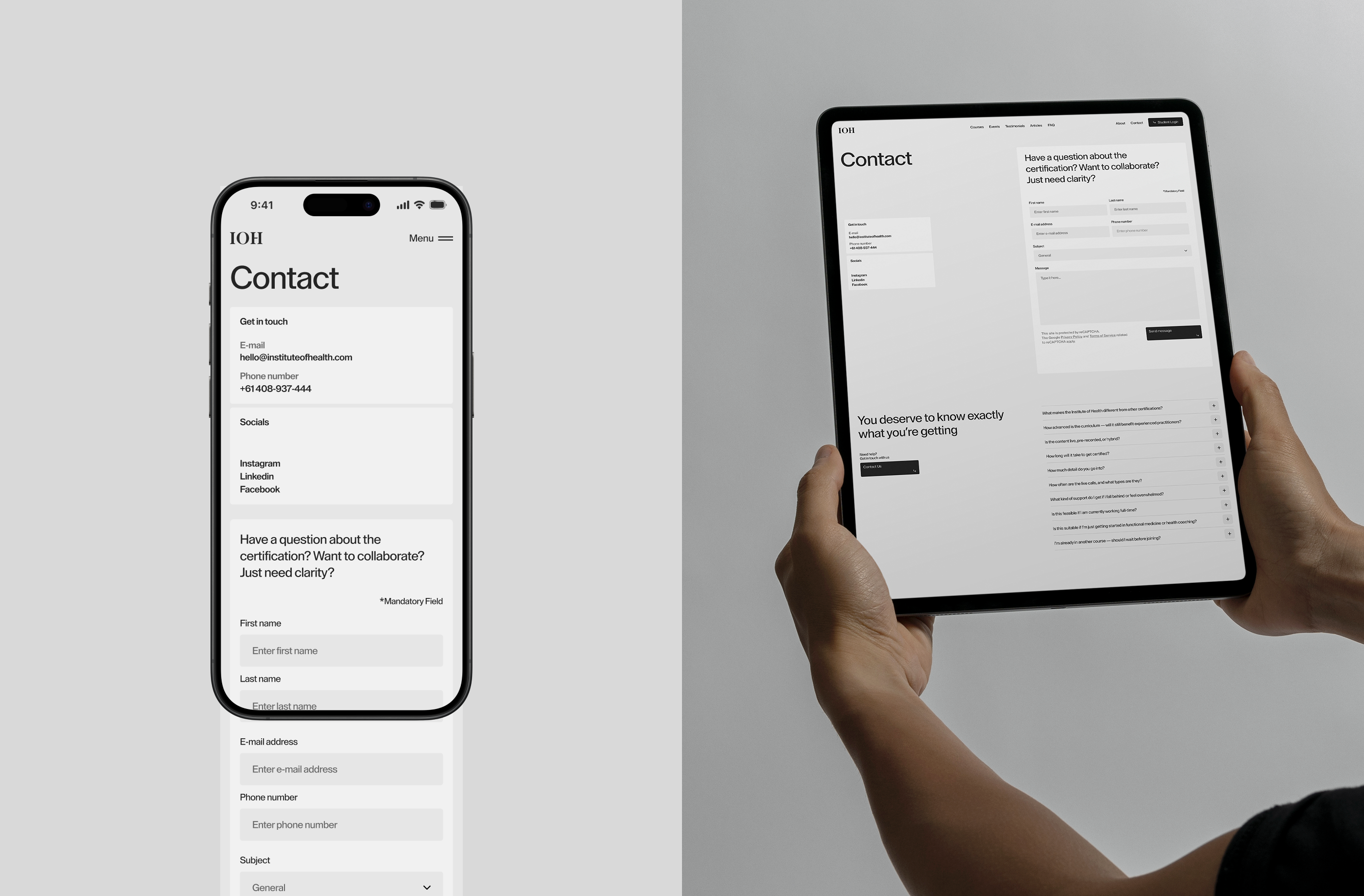 Institute of Health — Изображение №11 — Интерфейсы, Анимация на Dprofile