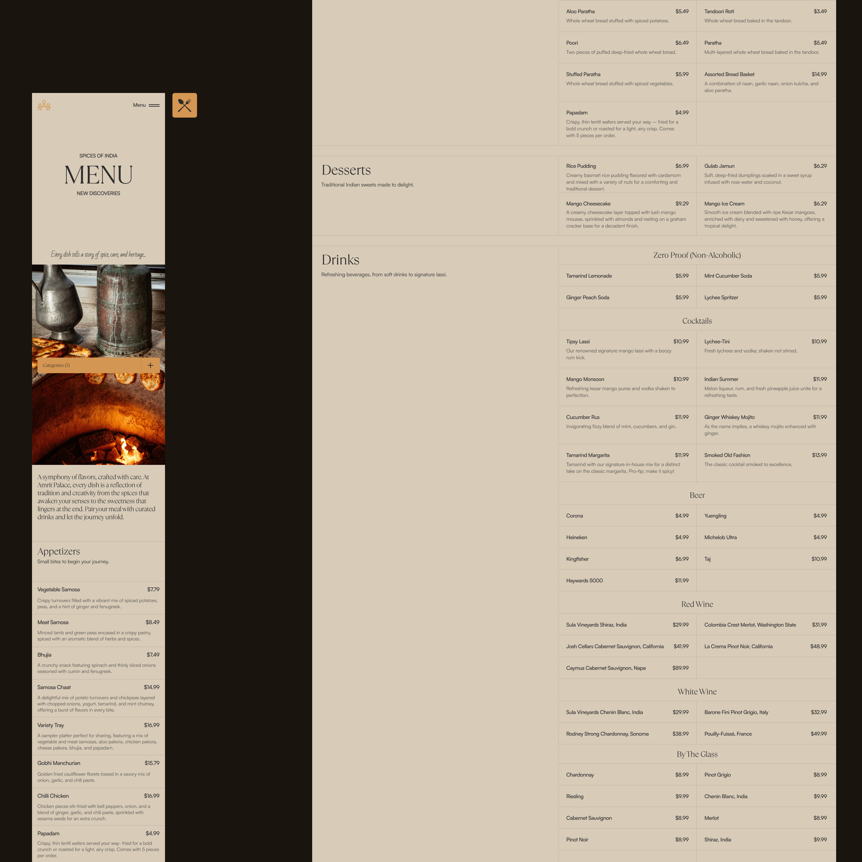 Amrit Palace — Изображение №6 — Интерфейсы, 3D на Dprofile