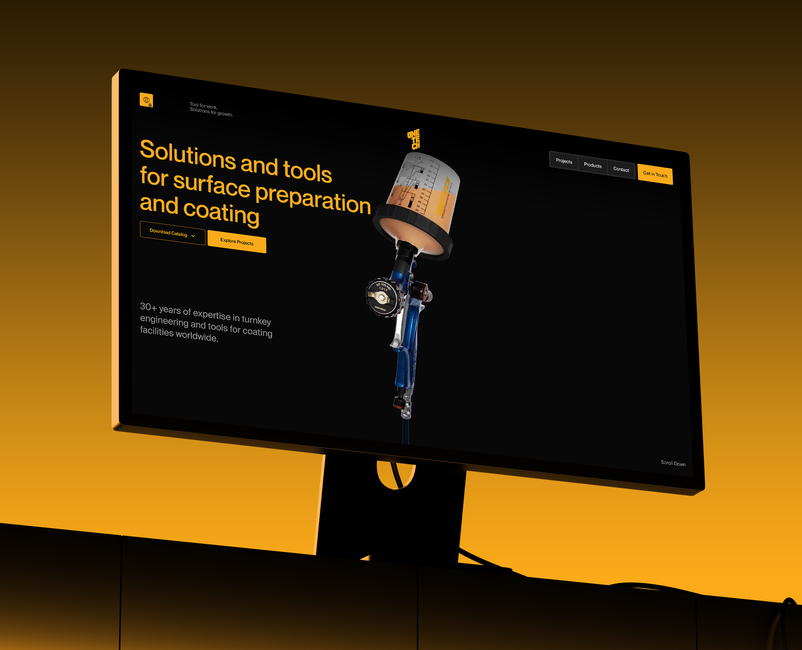 OneTech — Интерфейсы, Анимация на Dprofile