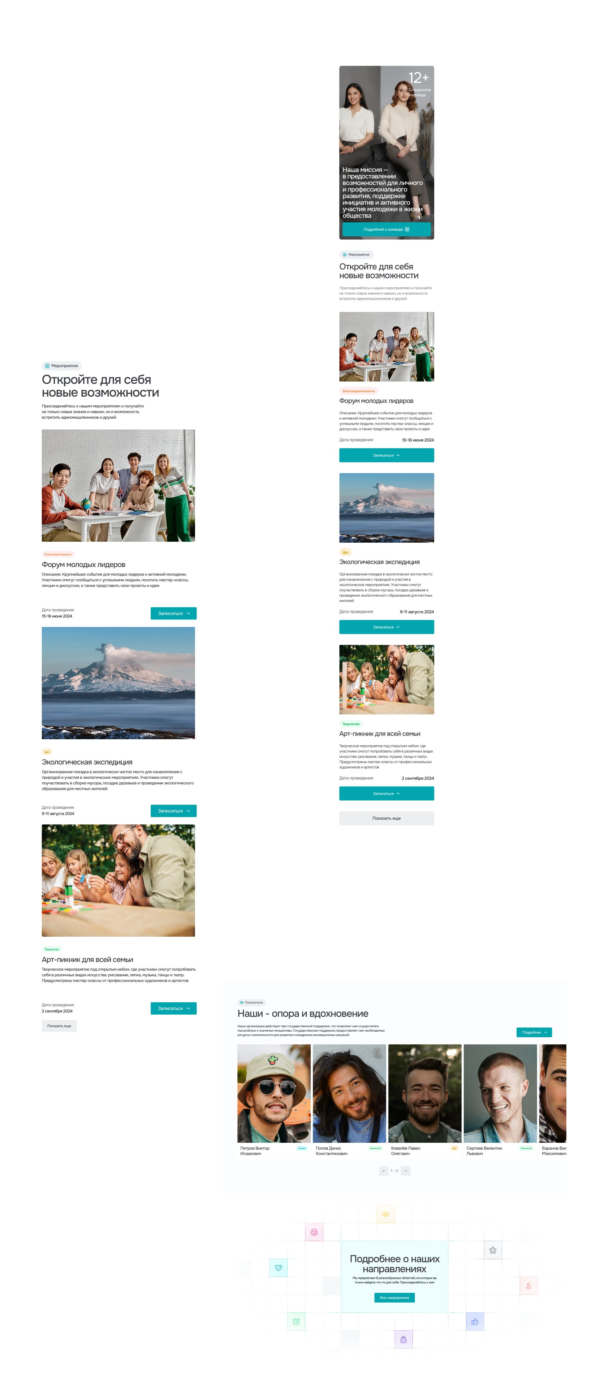 ПроДвижение — некоммерческая организация — Изображение №11 — Интерфейсы, Брендинг на Dprofile