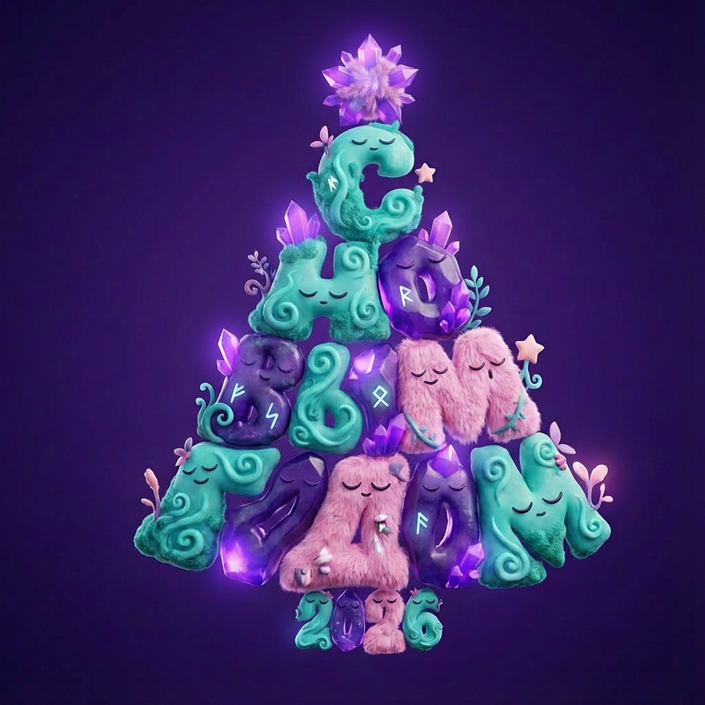 Леттеринг для новогодних открыток — Изображение №29 — Графика на Dprofile