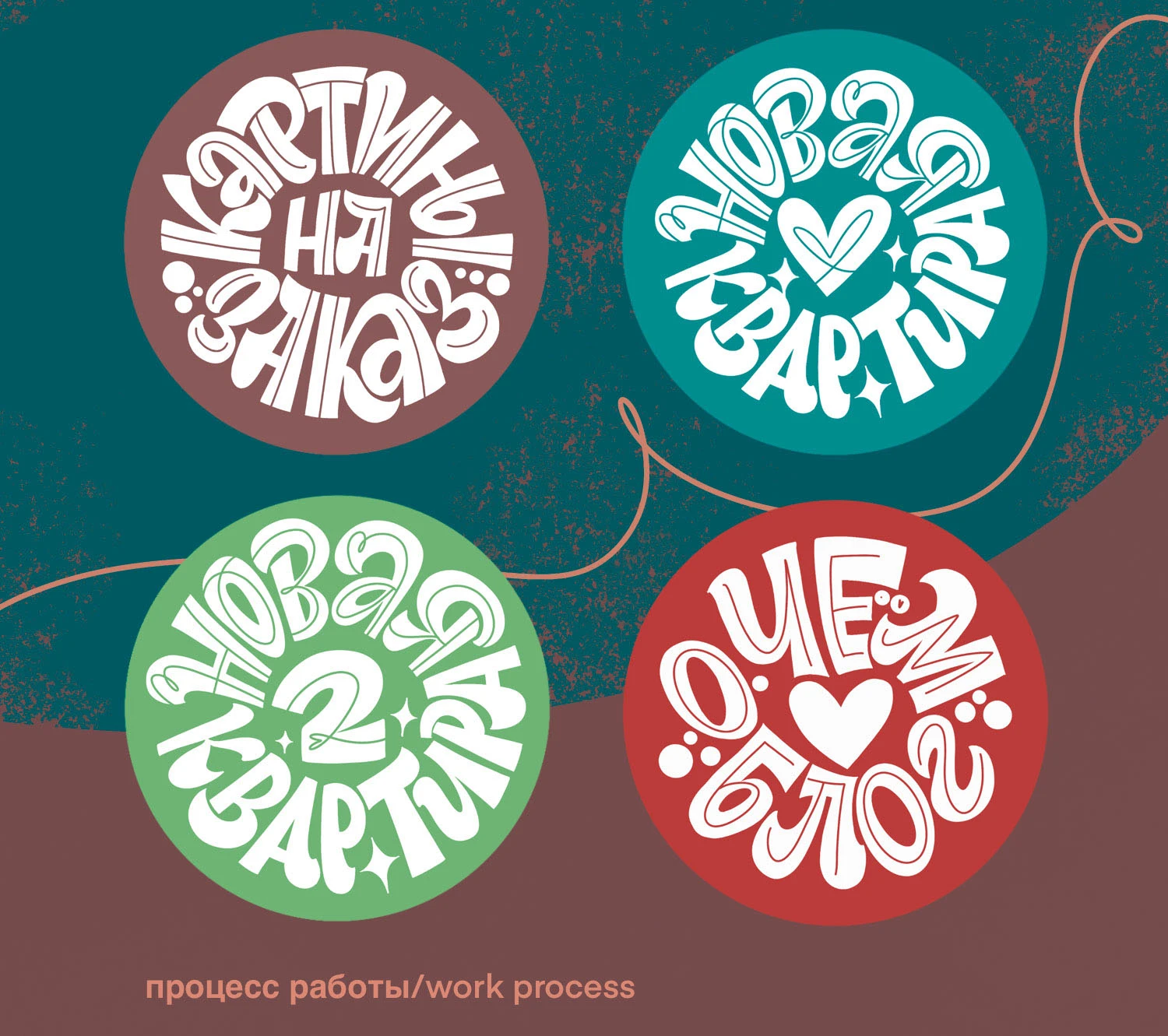 Леттеринг для оформления блога — Изображение №3 — Иллюстрация, Графика на Dprofile