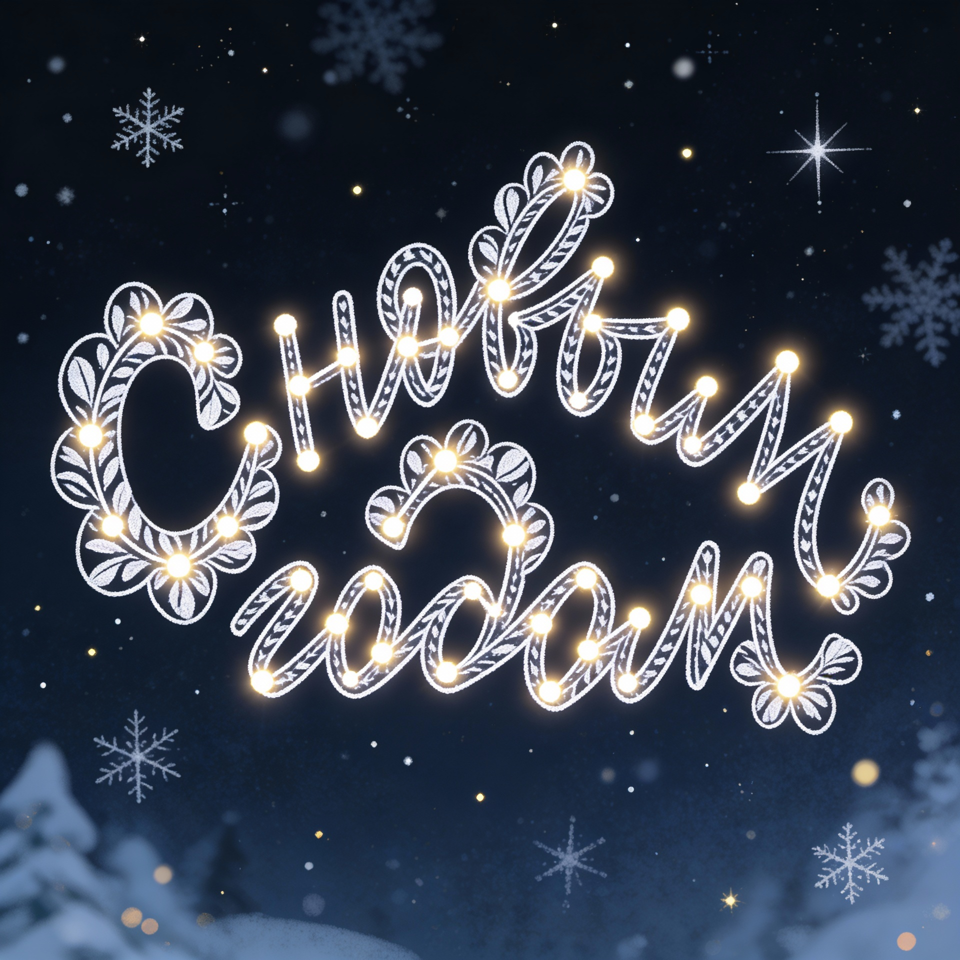 Леттеринг для новогодних открыток — Изображение №16 — Графика на Dprofile