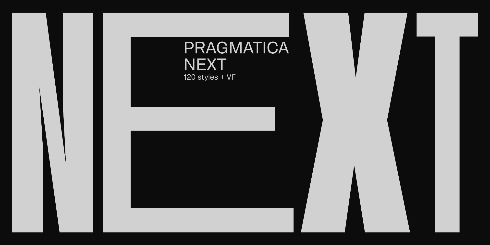 Pragmatica Next Typefamily — Изображение №1 — Брендинг, Графика на Dprofile