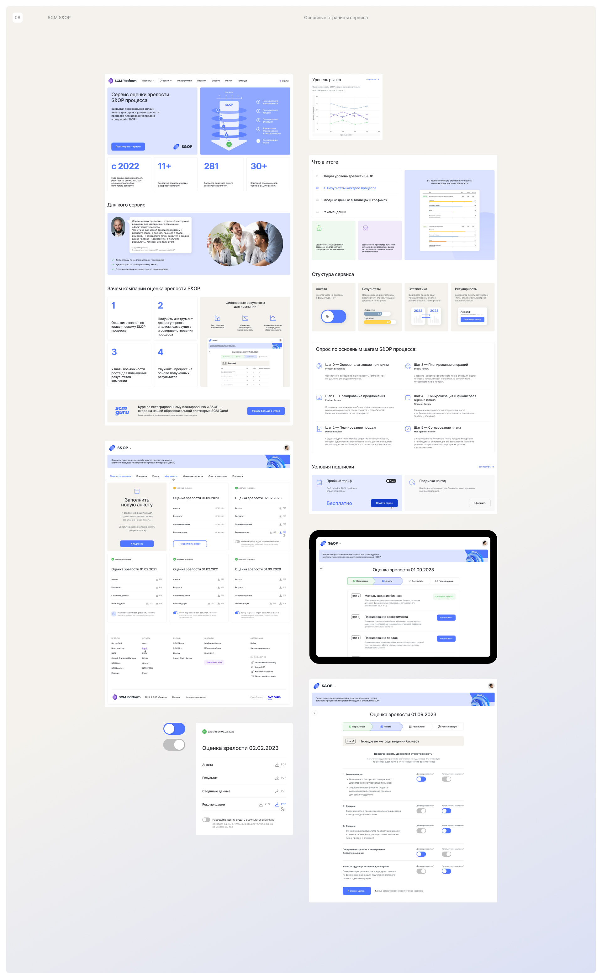 SCM Platform — Изображение №17 — Интерфейсы на Dprofile