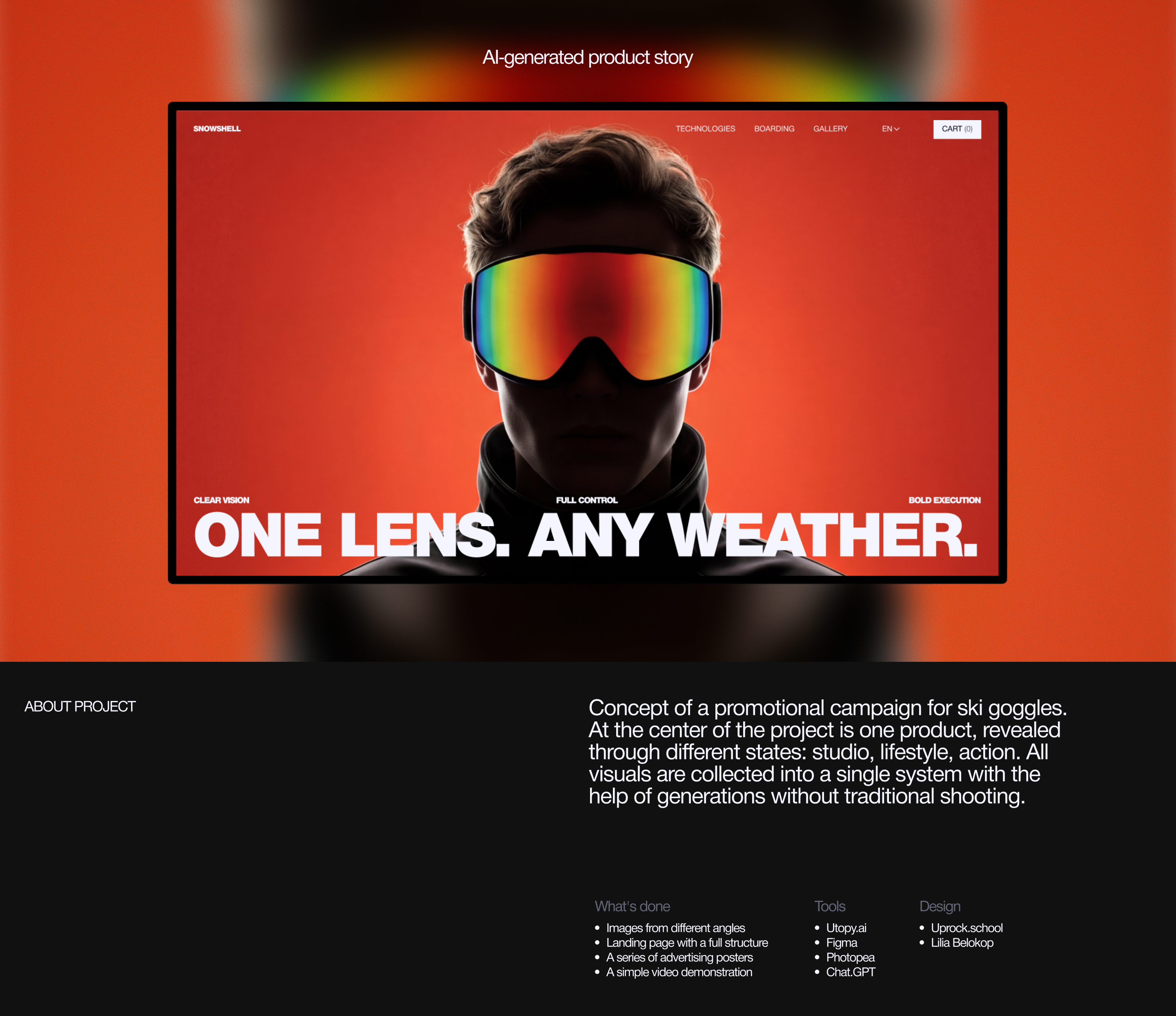 UI/UX design, AI generation, web design — Изображение №1 — Интерфейсы, Нейро на Dprofile