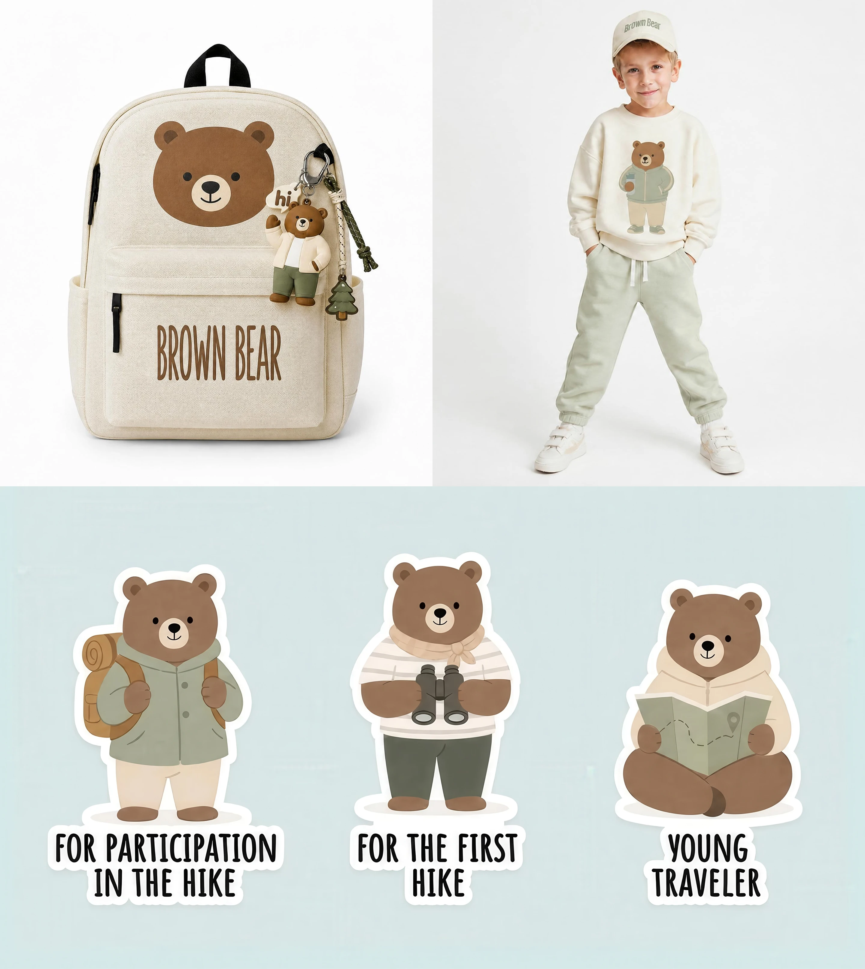 AI-Mascot: Brown Bear — Изображение №6 — Иллюстрация, Нейро на Dprofile