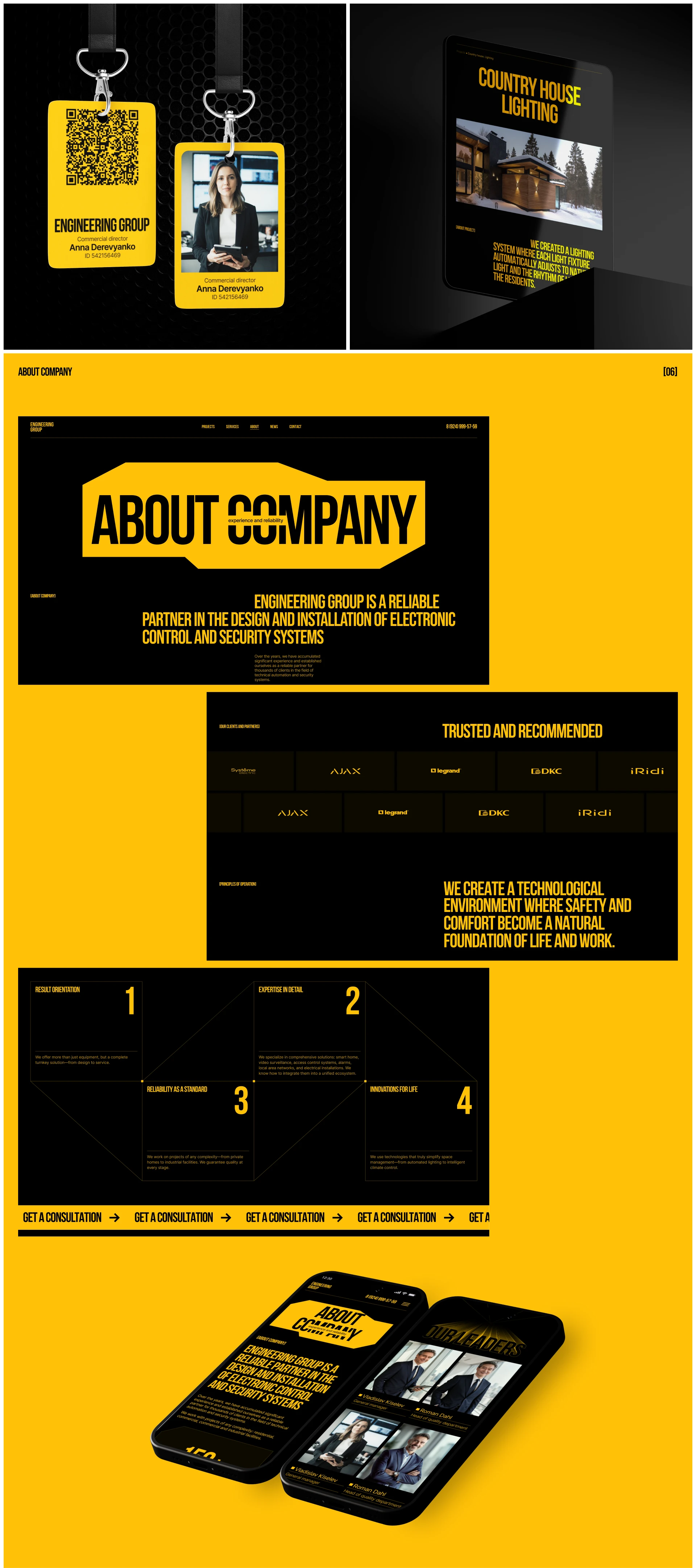 Engineering group — Изображение №6 — Интерфейсы на Dprofile