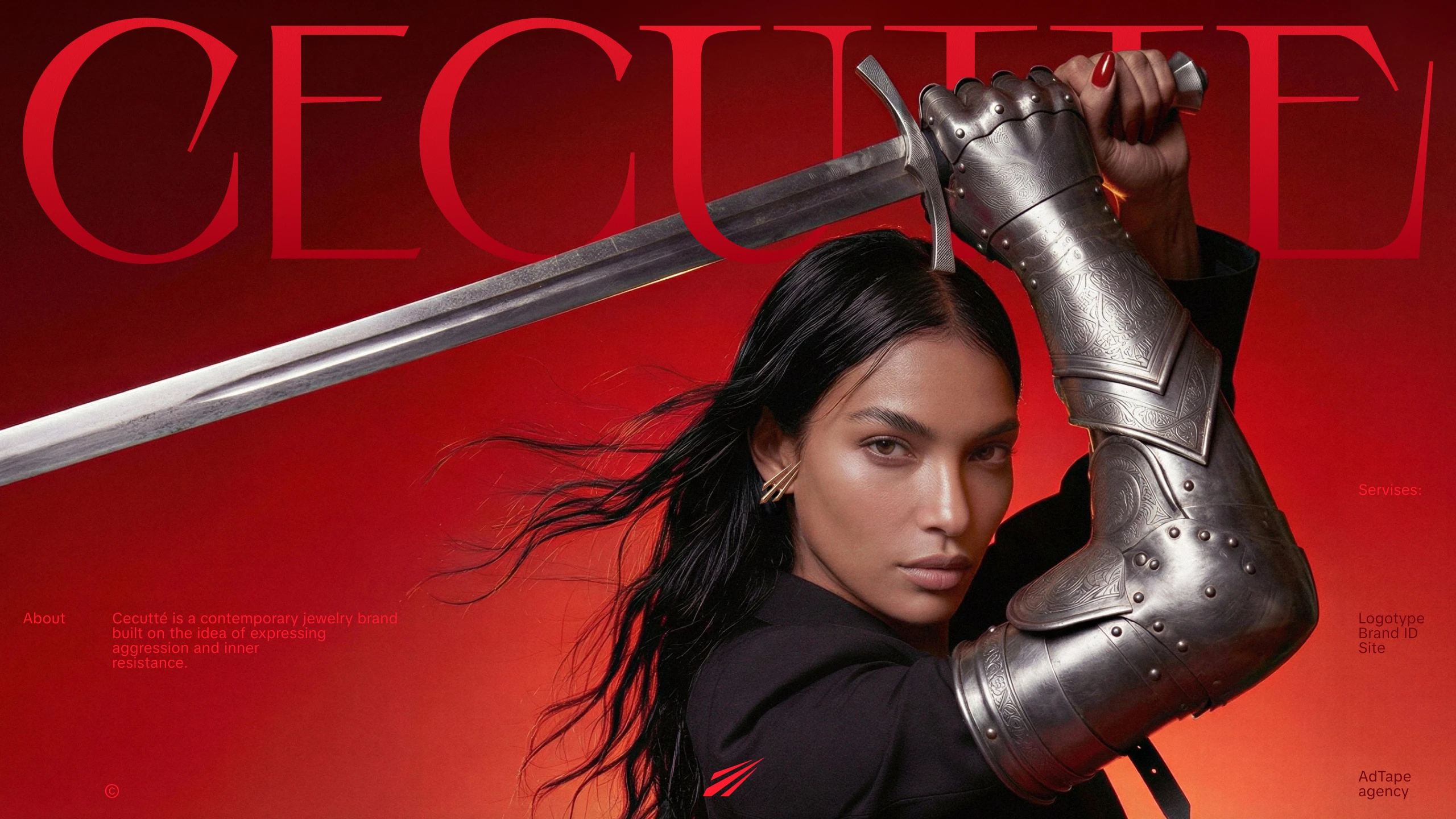 Cecutté — Fashion Jewelry Branding, Logo, Sing, Website — Изображение №1 — Брендинг на Dprofile