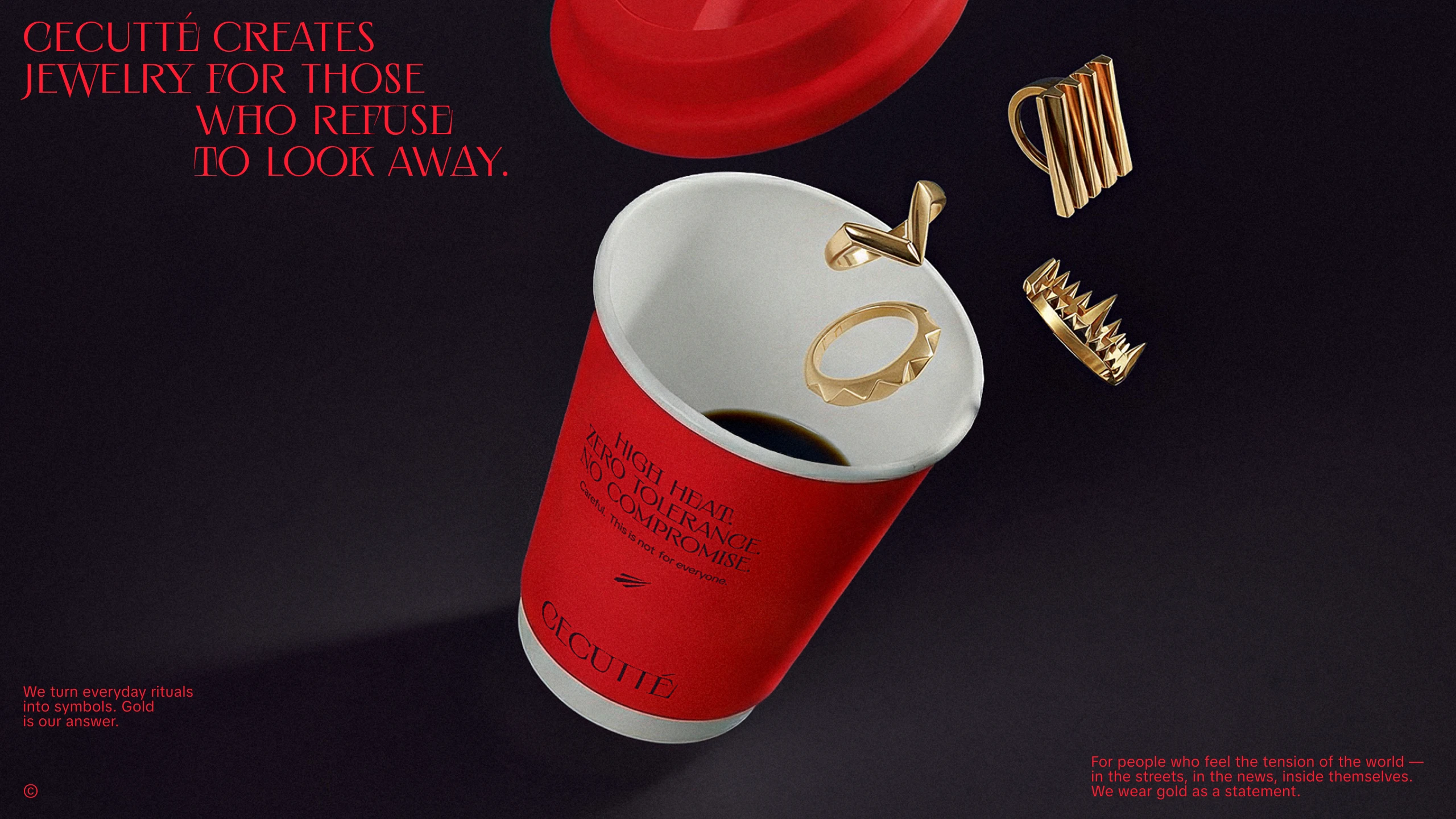 Cecutté — Fashion Jewelry Branding, Logo, Sing, Website — Изображение №26 — Брендинг на Dprofile