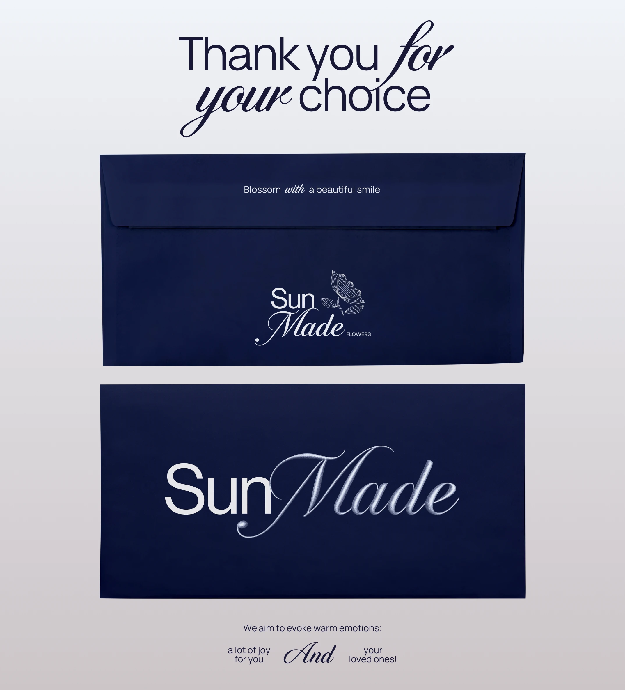 SunMade Flowers - brand identity of flower studio — Изображение №4 — Брендинг на Dprofile