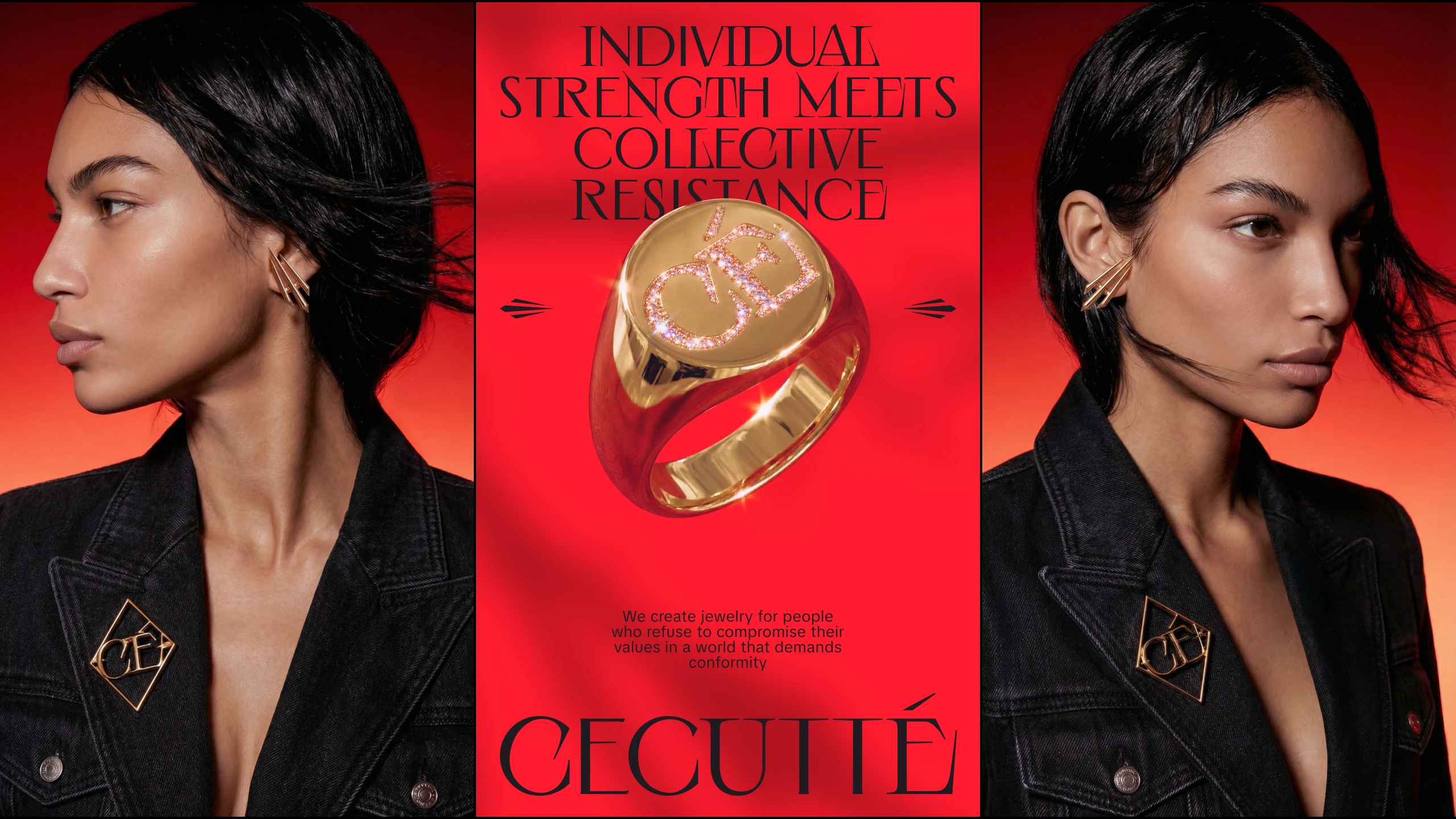 Cecutté — Fashion Jewelry Branding, Logo, Sing, Website — Изображение №20 — Брендинг на Dprofile