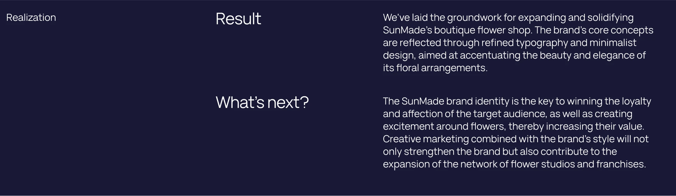 SunMade Flowers - brand identity of flower studio — Изображение №22 — Брендинг на Dprofile