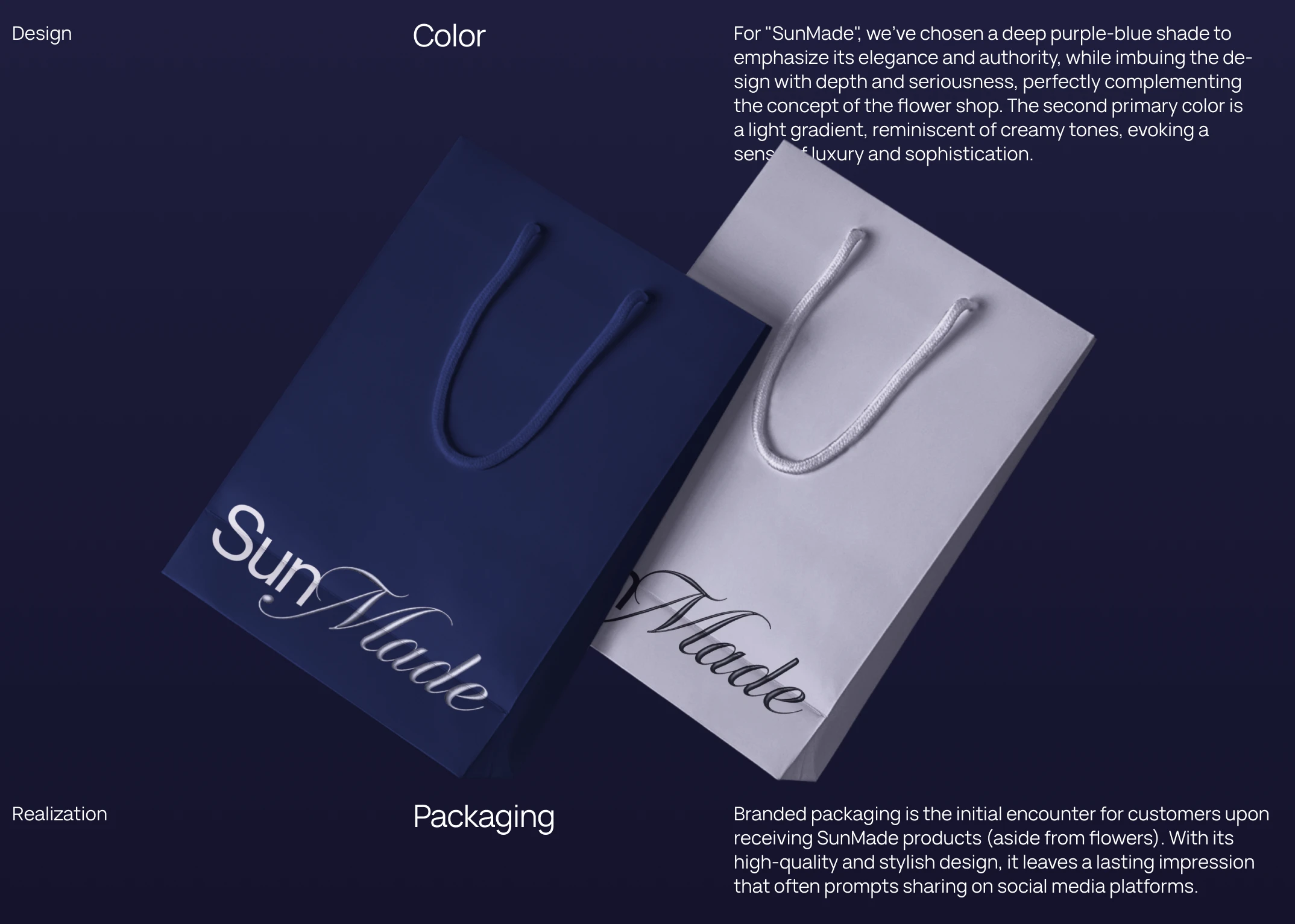 SunMade Flowers - brand identity of flower studio — Изображение №11 — Брендинг на Dprofile