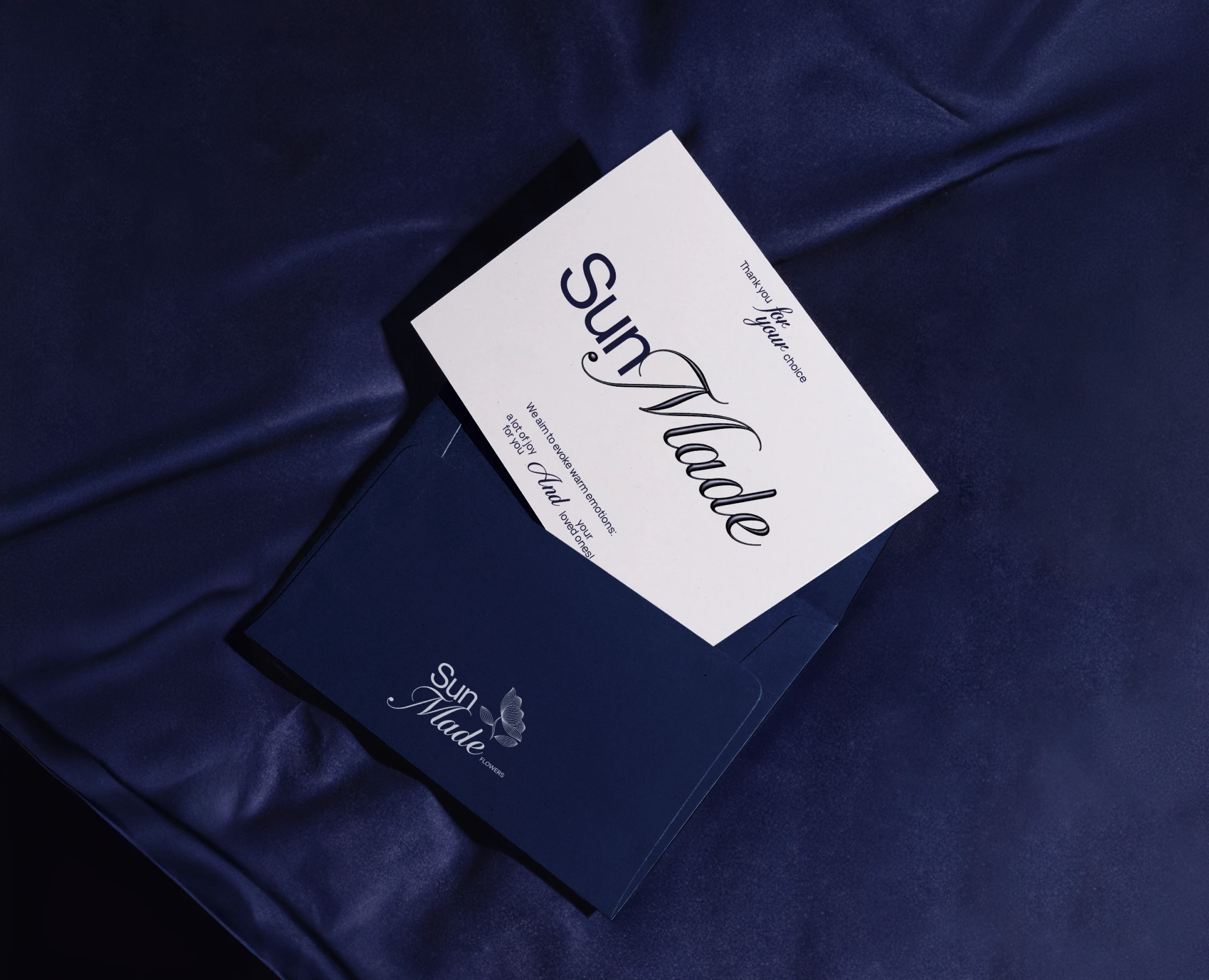 SunMade Flowers - brand identity of flower studio на Dprofile