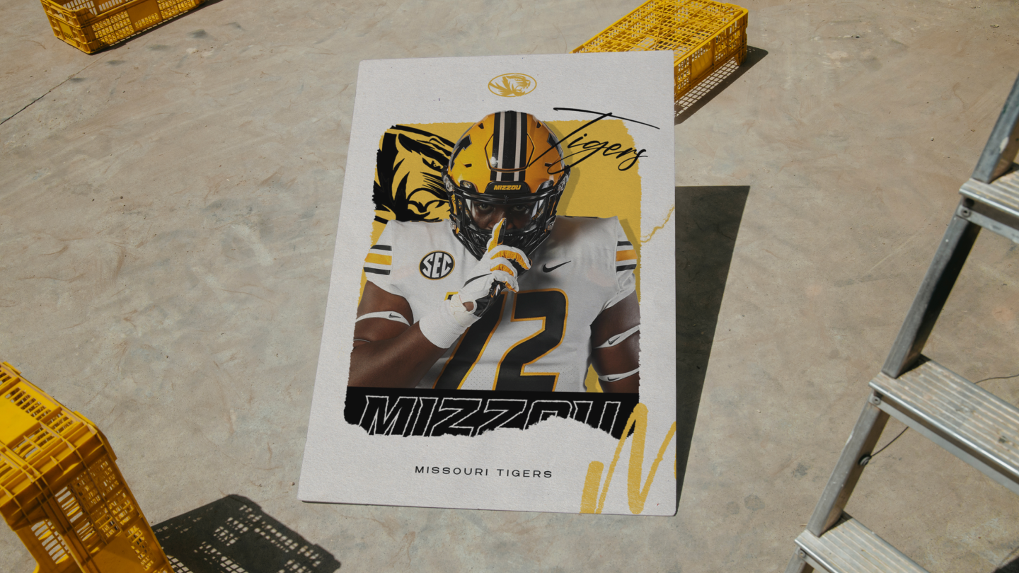 Mizzou Tigers - дизайн постеров — Изображение №1 — Графика на Dprofile