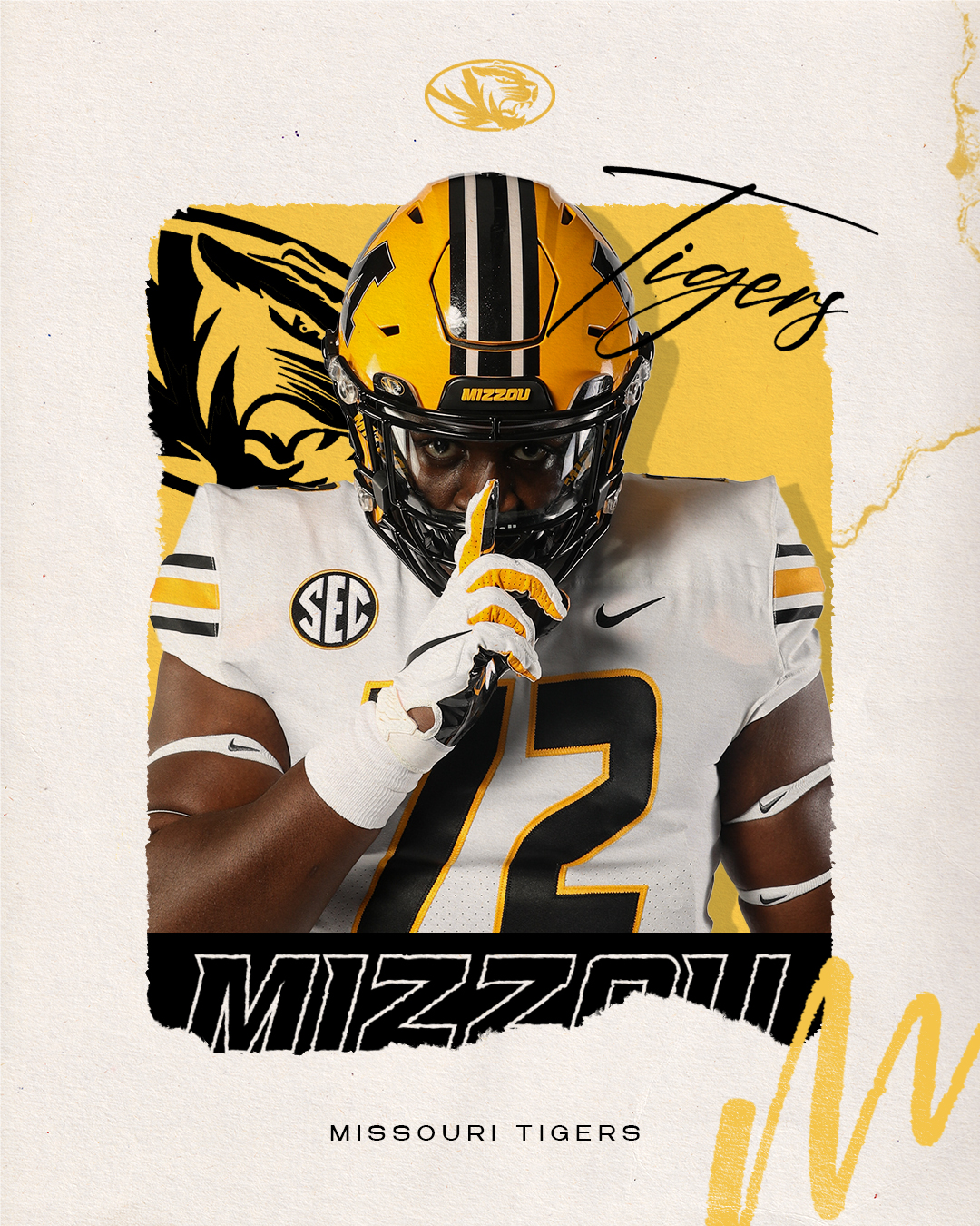 Mizzou Tigers - дизайн постеров — Изображение №5 — Графика на Dprofile