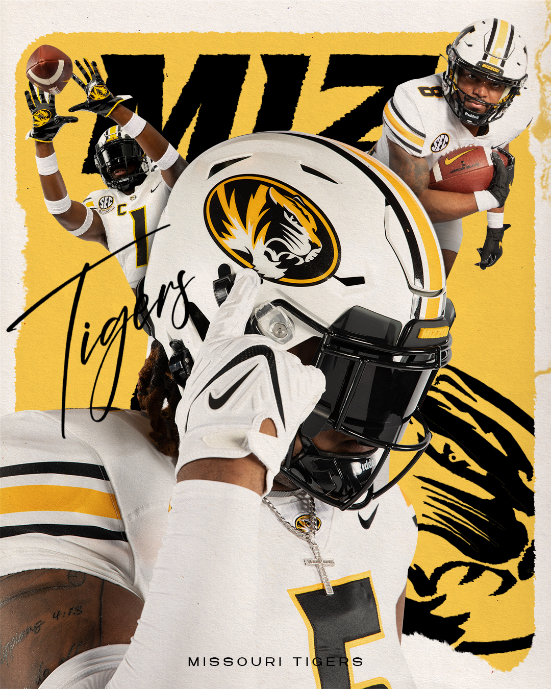 Mizzou Tigers - дизайн постеров — Изображение №6 — Графика на Dprofile