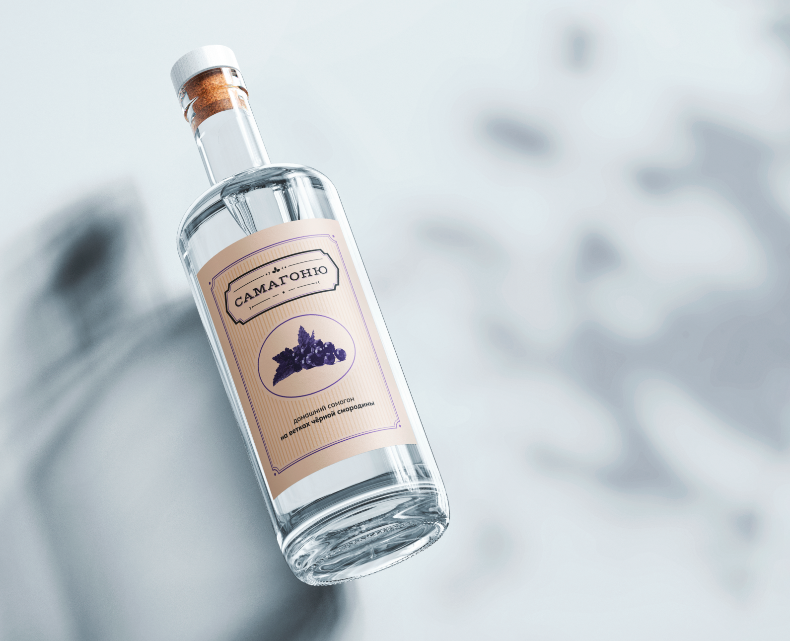 Самагоню: дизайндля крафтового напитка — Брендинг, Графика на Dprofile