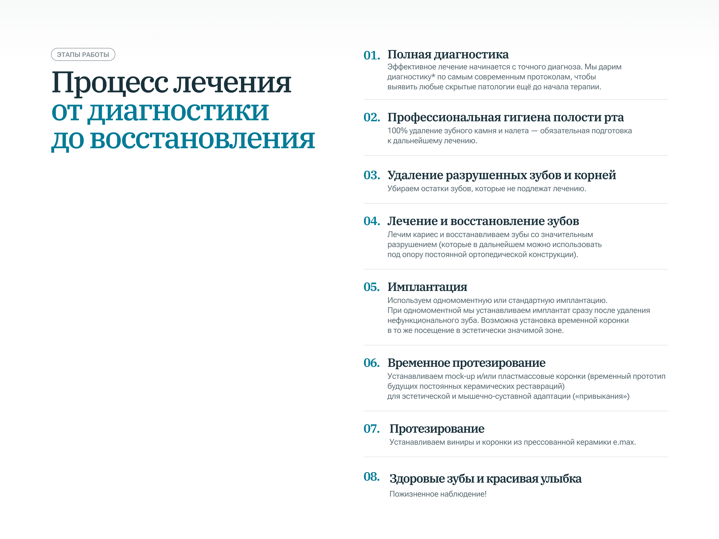 Авторская клиника доктора Филина — Изображение №4 — Интерфейсы, Брендинг на Dprofile