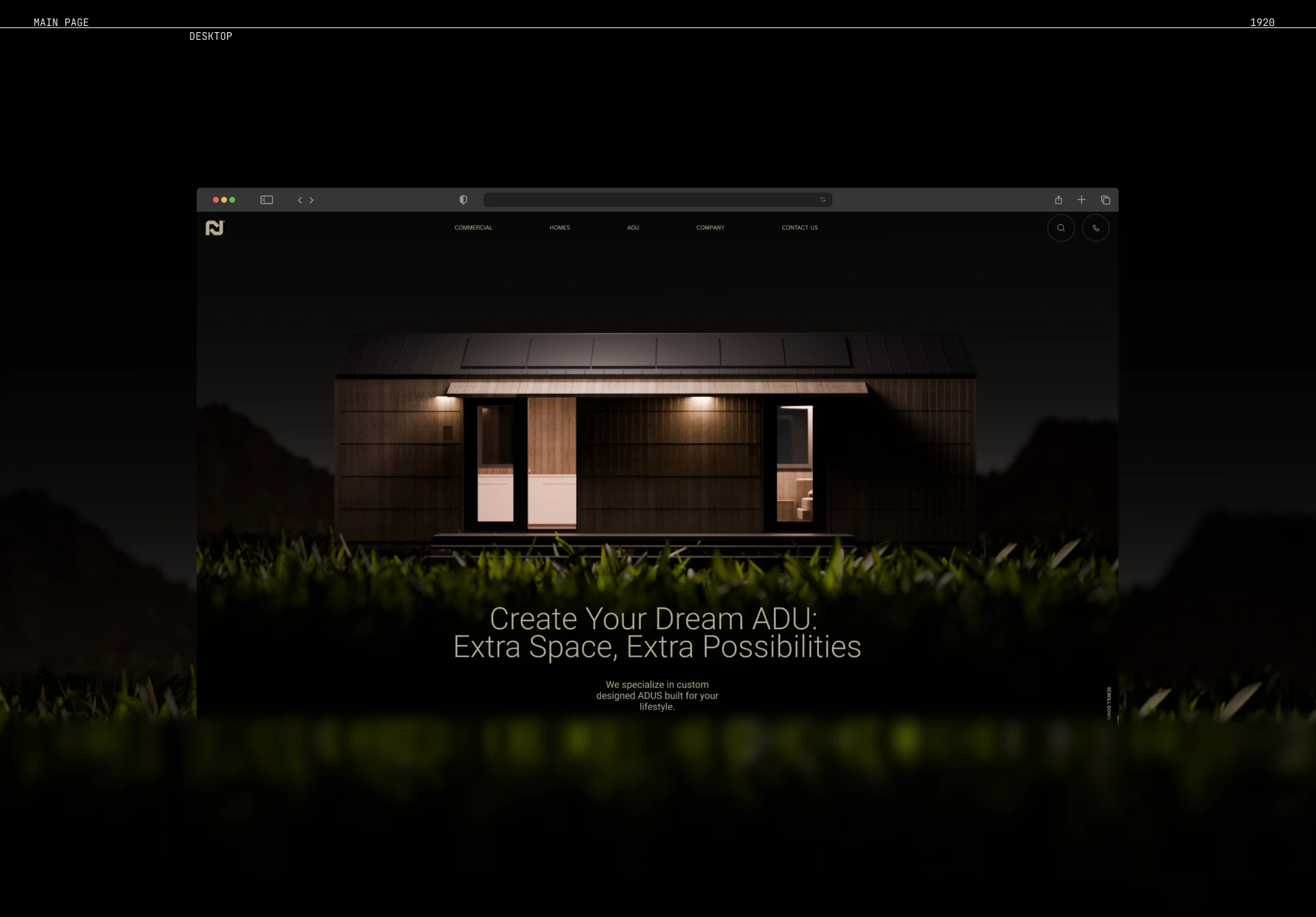 ADU Модульные дома — Изображение №6 — Интерфейсы на Dprofile