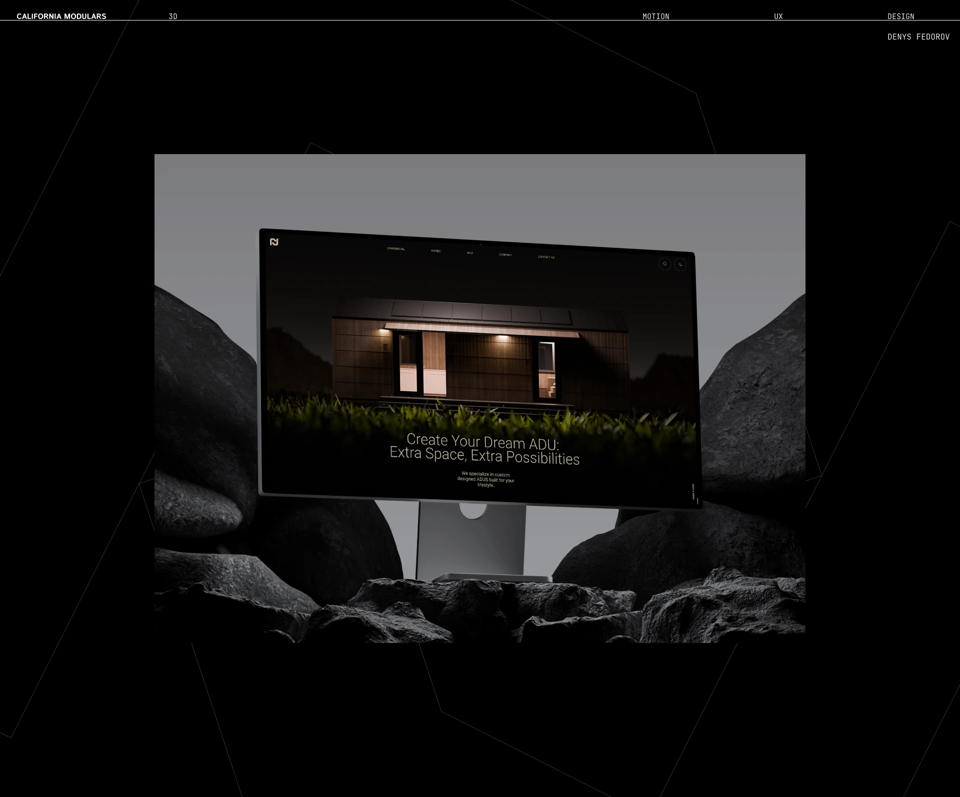 ADU Модульные дома — Изображение №1 — Интерфейсы на Dprofile