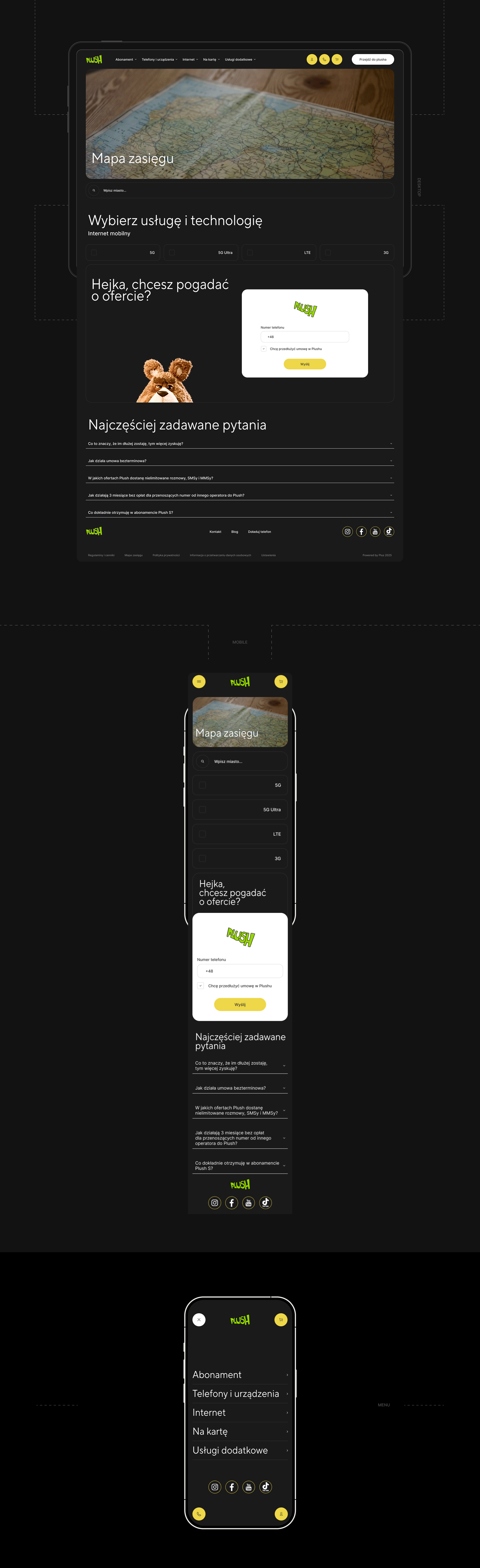 Plush Mobile operator — Изображение №13 — Интерфейсы на Dprofile