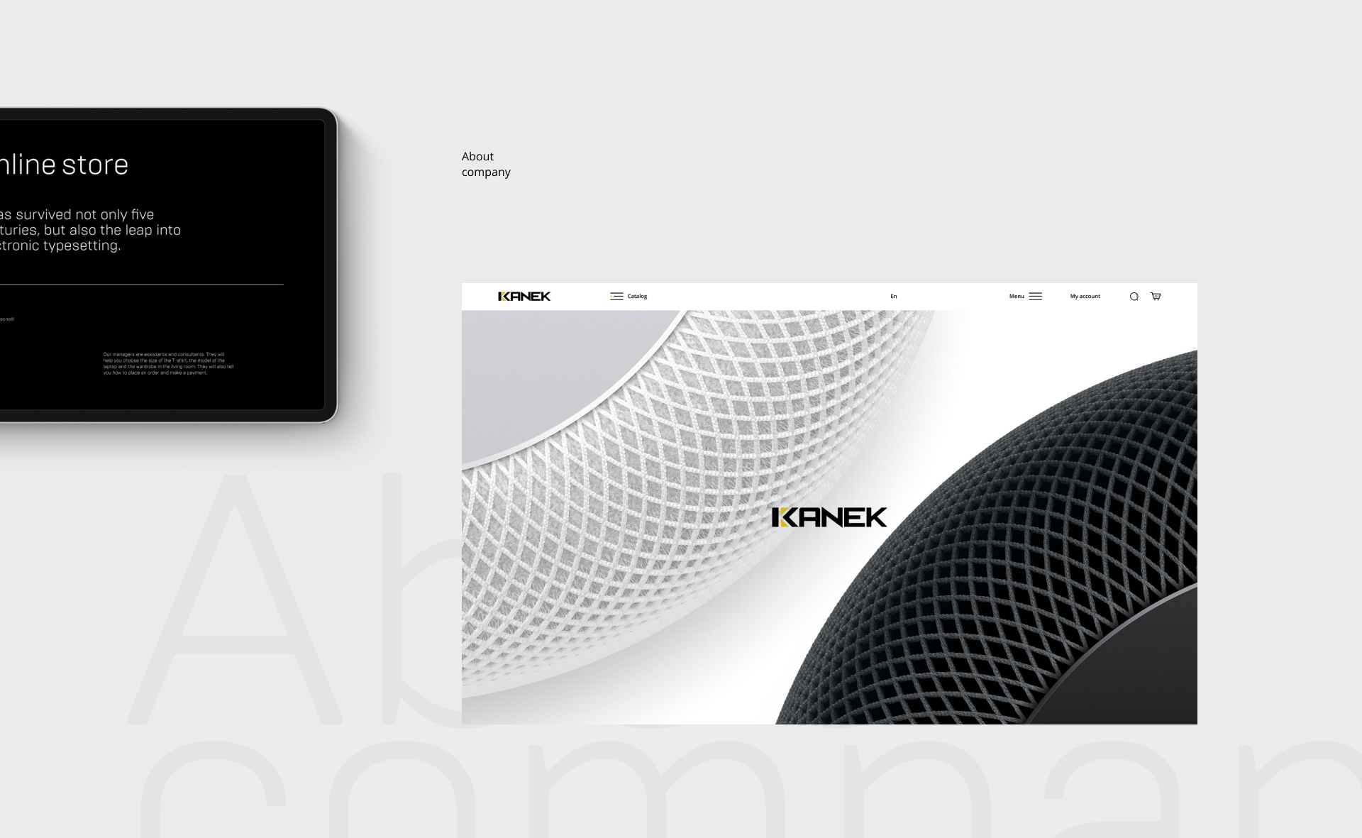 Kanek (Online Store) — Изображение №11 — Интерфейсы на Dprofile