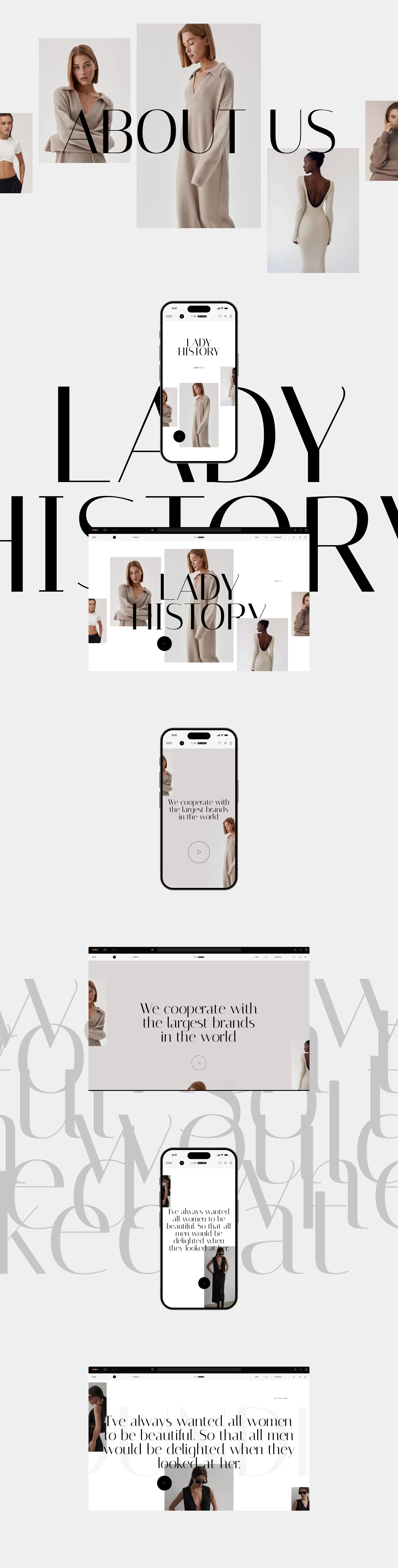 Ledy History — Изображение №8 — Интерфейсы на Dprofile