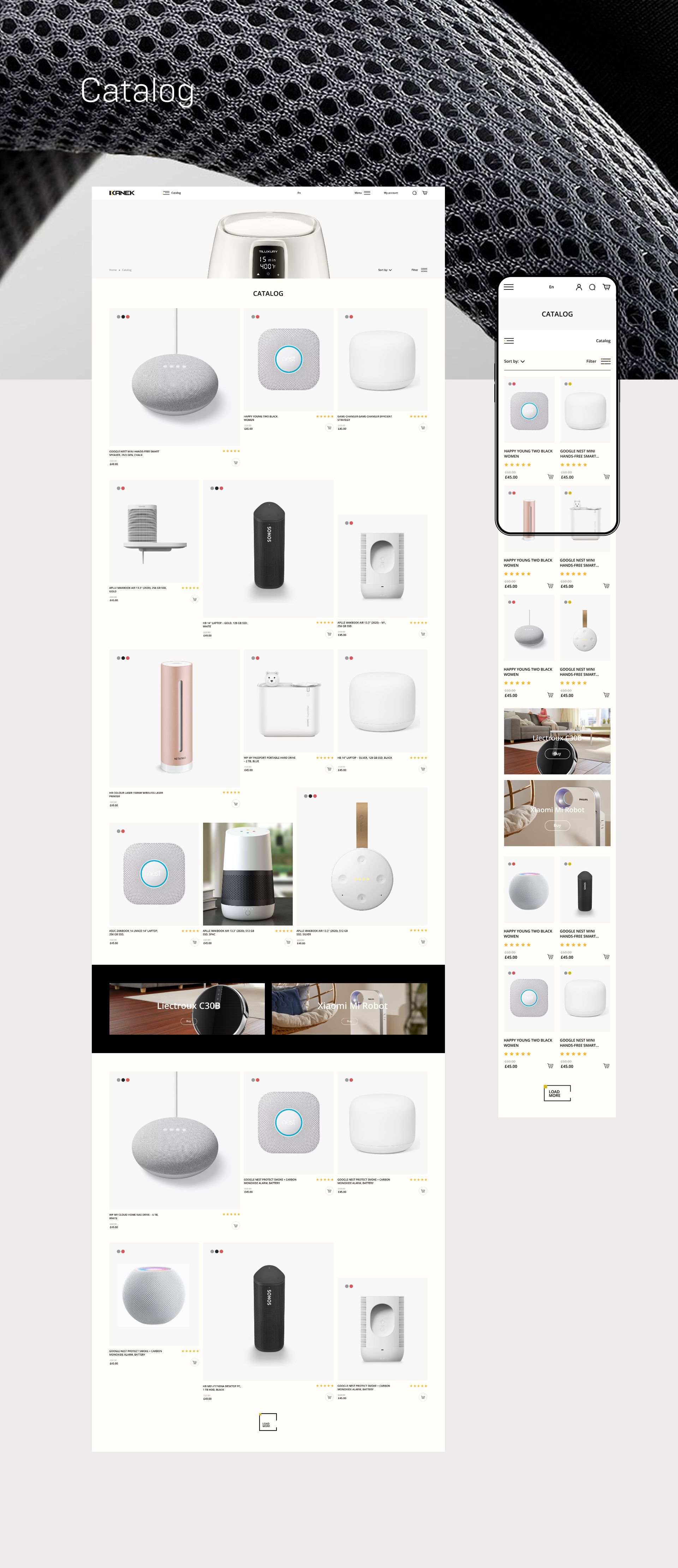 Kanek (Online Store) — Изображение №7 — Интерфейсы на Dprofile