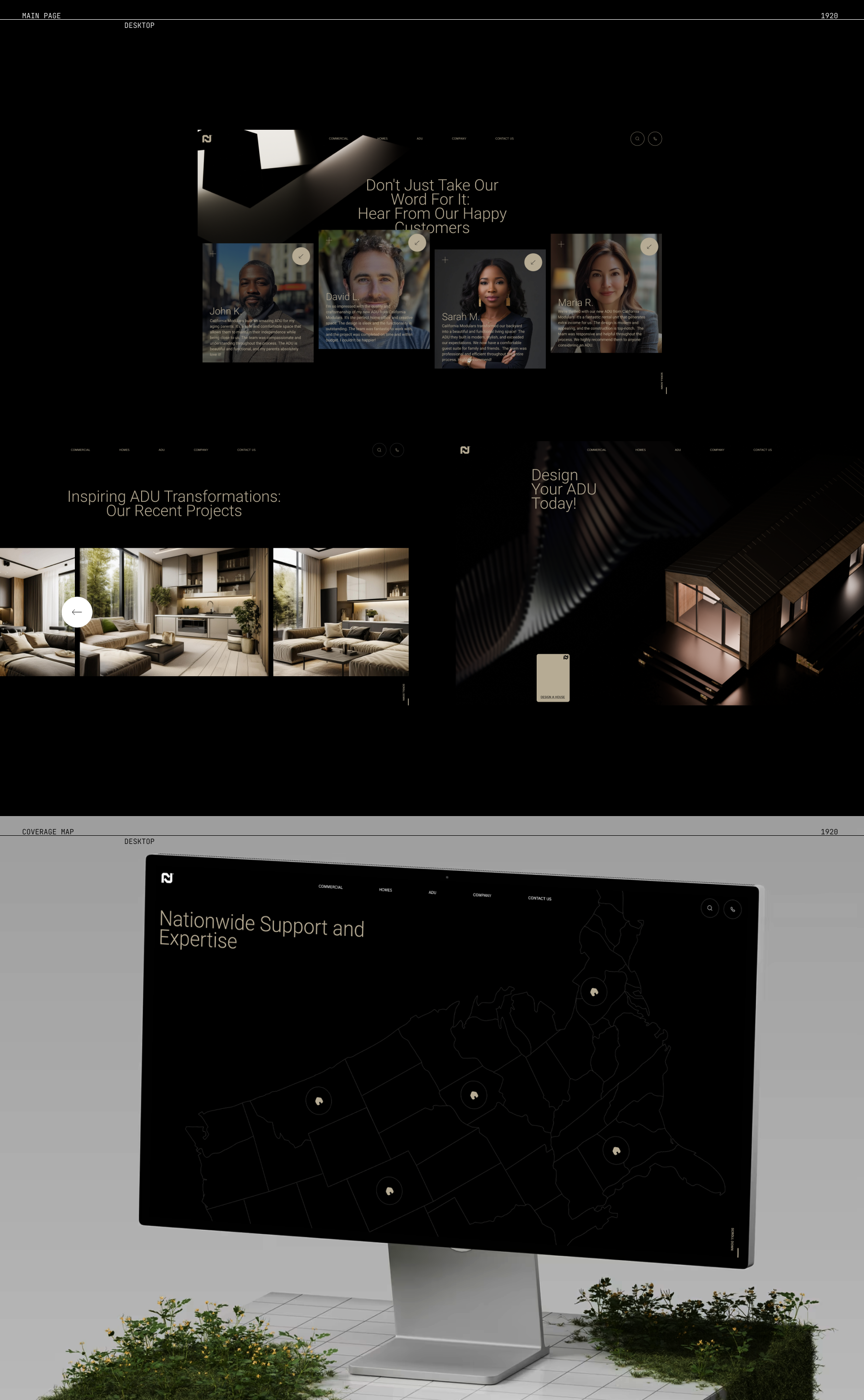 ADU Модульные дома — Изображение №15 — Интерфейсы на Dprofile