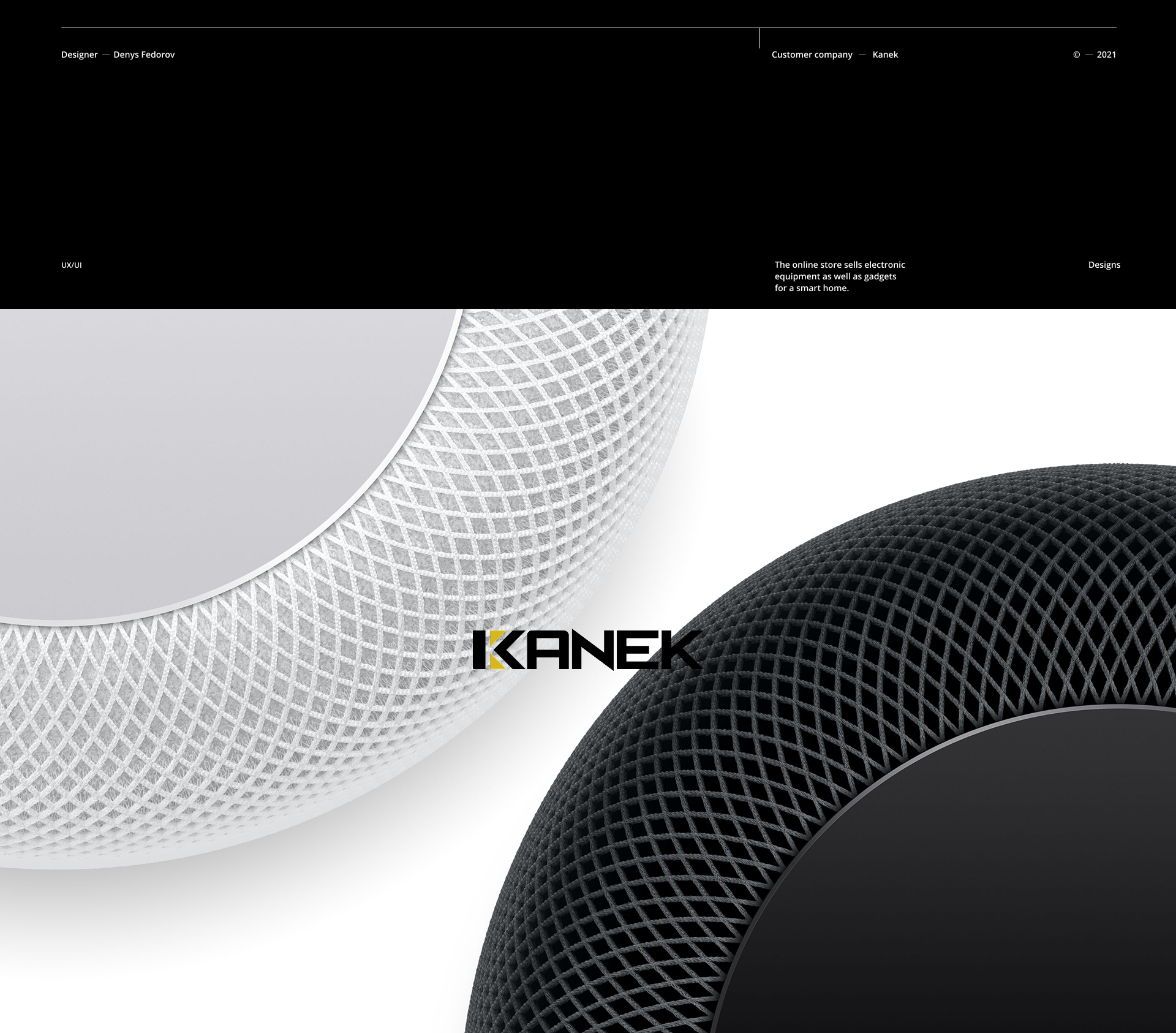 Kanek (Online Store) — Изображение №1 — Интерфейсы на Dprofile