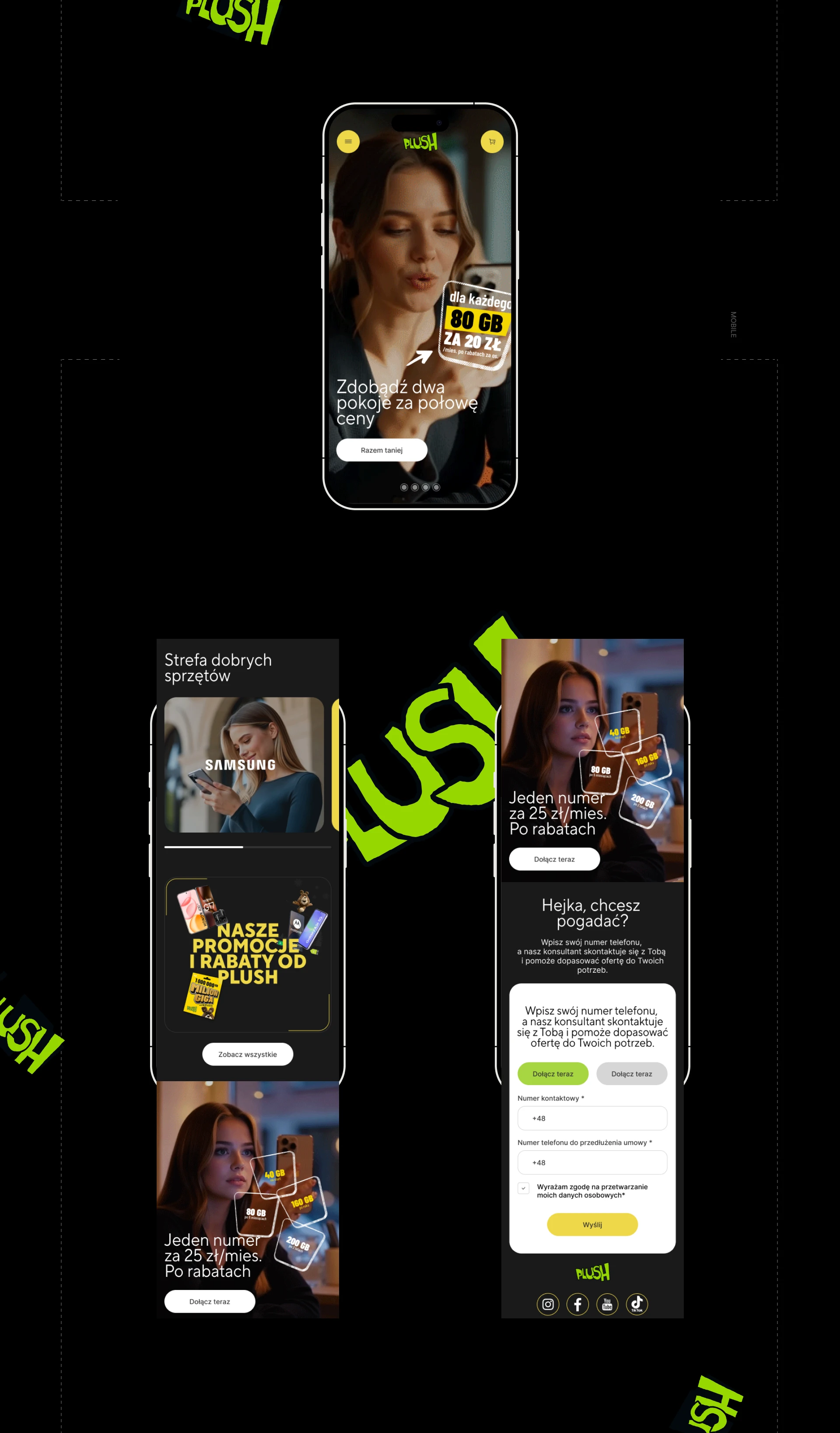 Plush Mobile operator — Изображение №5 — Интерфейсы на Dprofile