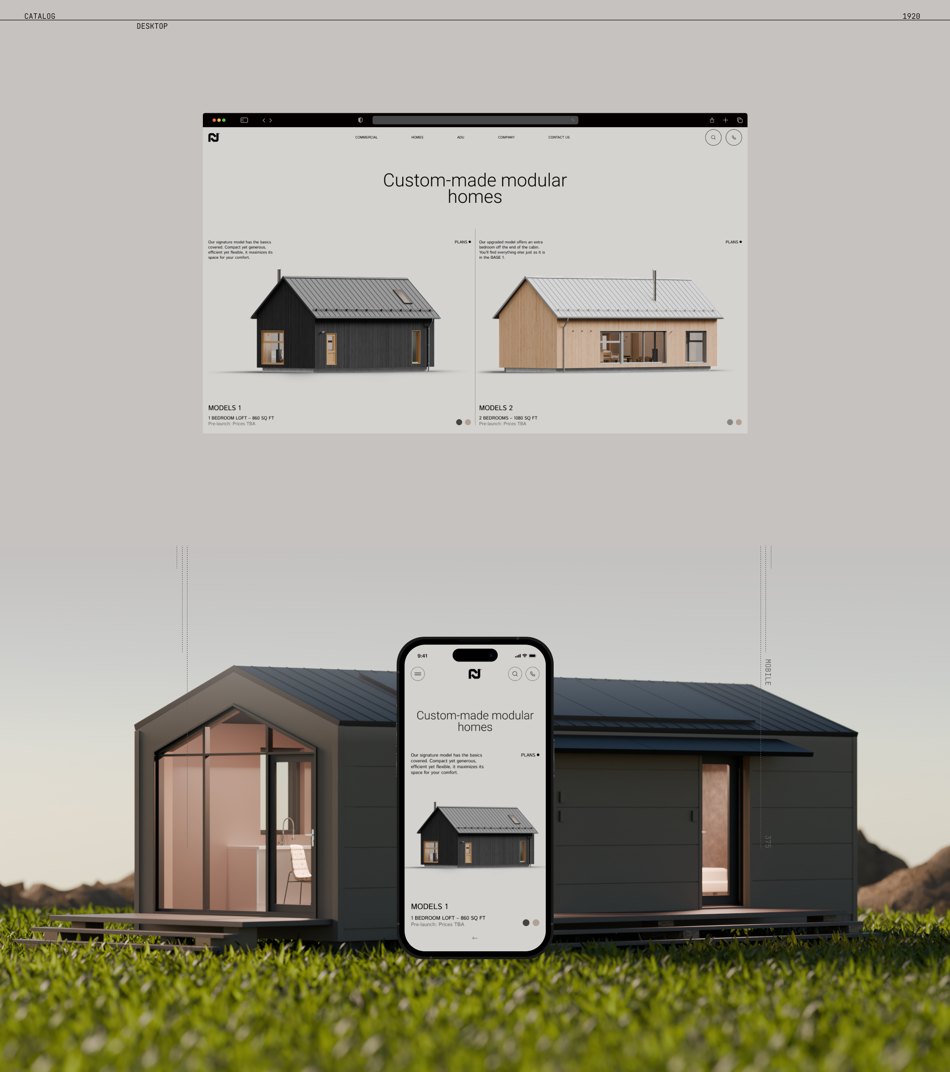 ADU Модульные дома — Изображение №14 — Интерфейсы на Dprofile