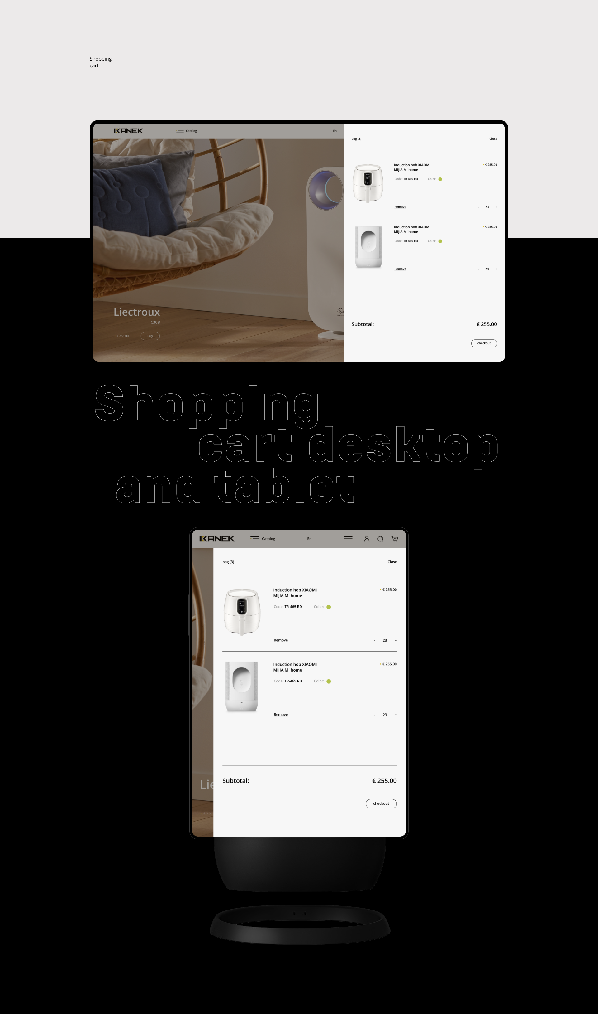 Kanek (Online Store) — Изображение №13 — Интерфейсы на Dprofile
